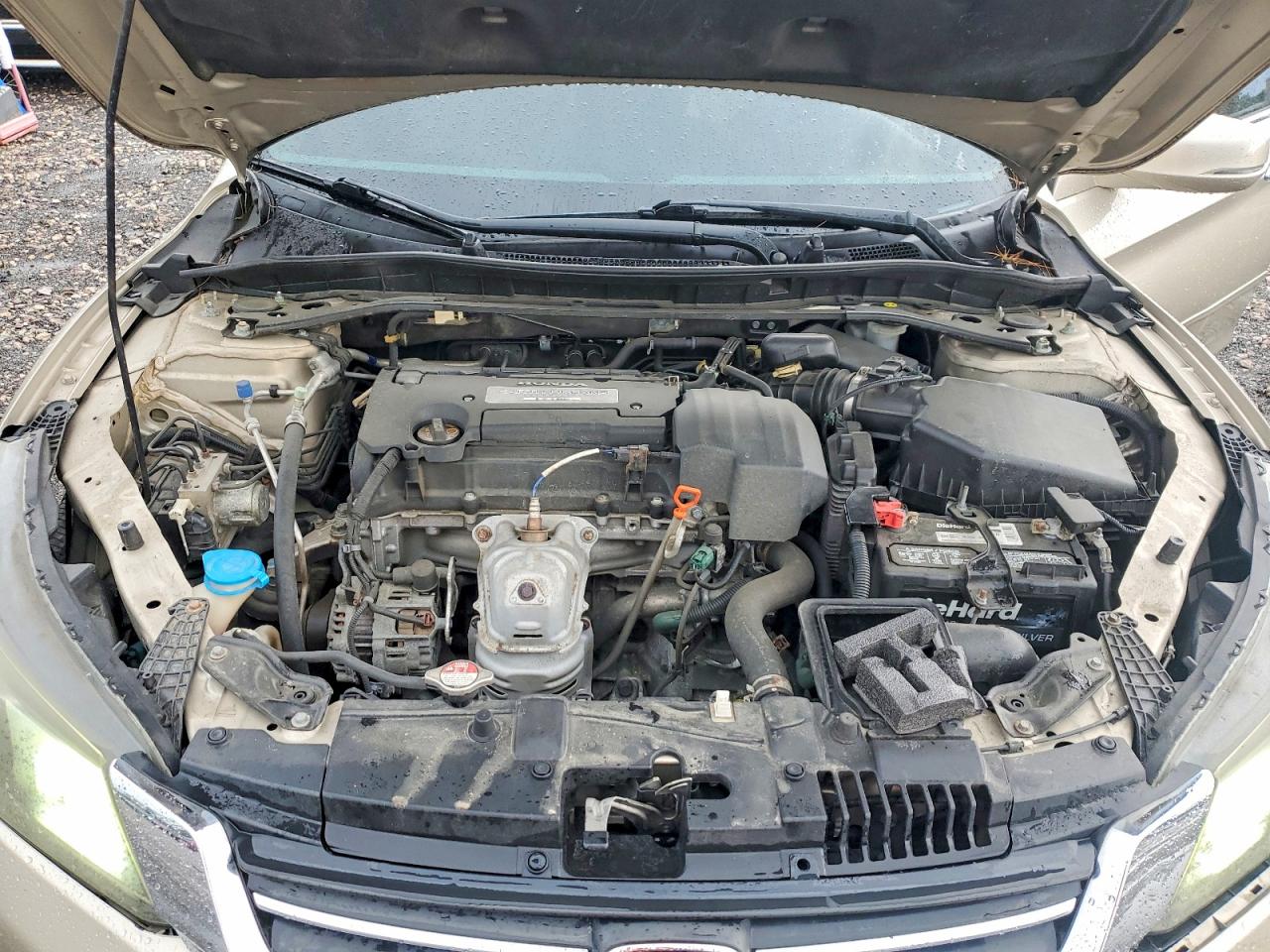 2013 Honda Accord Exl Beige vin: 1HGCR2F87DA157232