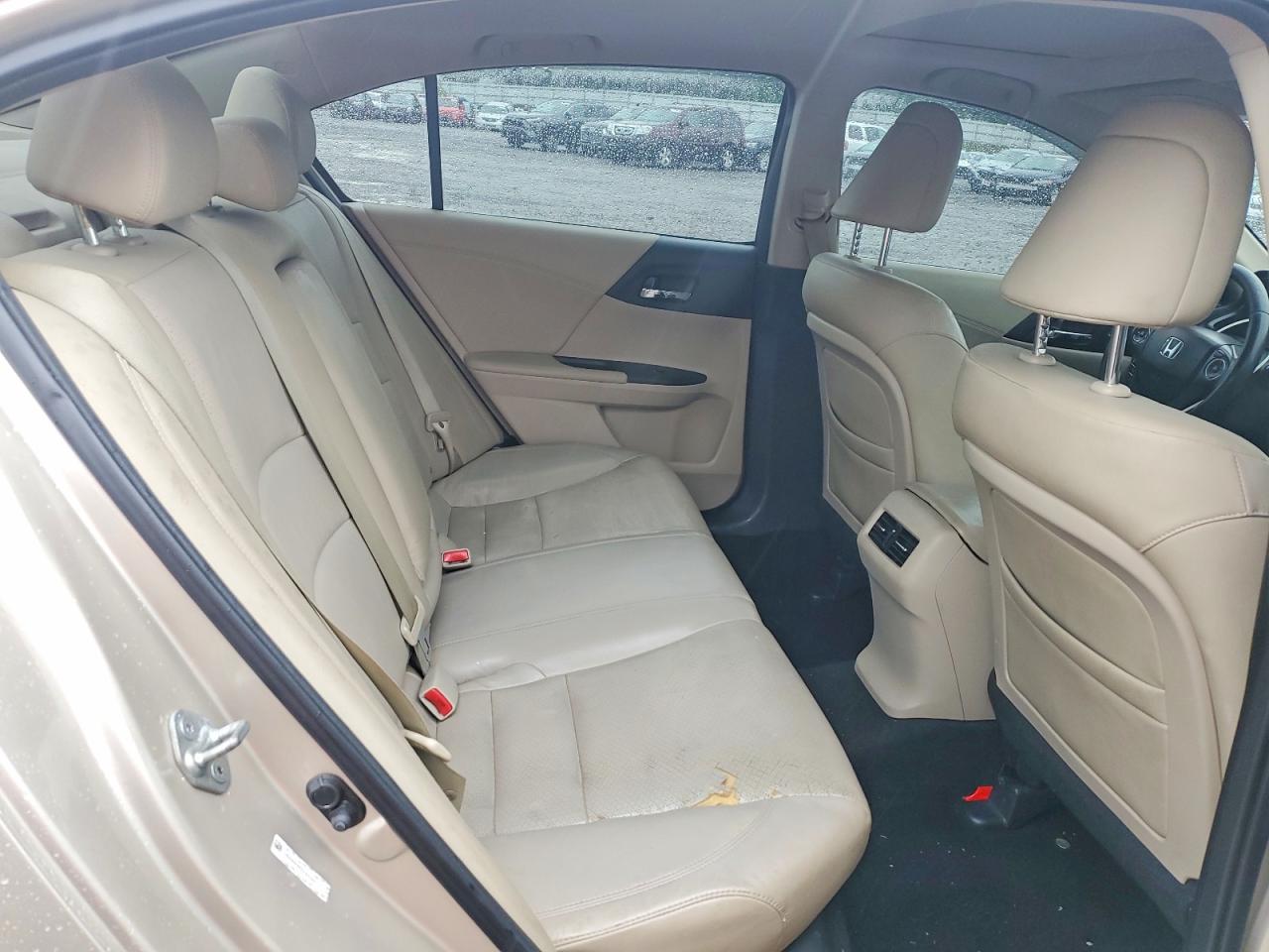 2013 Honda Accord Exl Beige vin: 1HGCR2F87DA157232