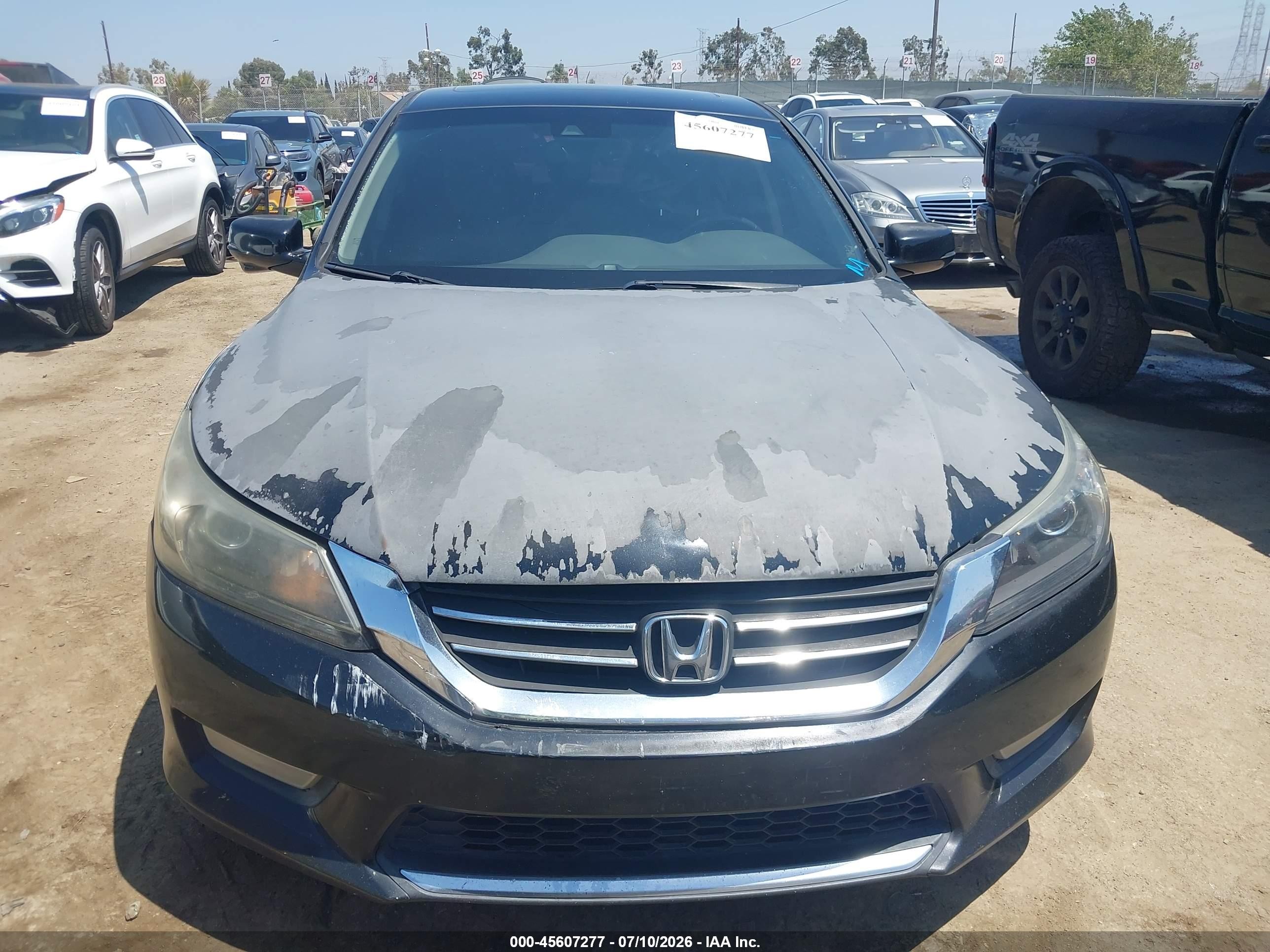 2013 Honda Accord Ex-l Черный vin: 1HGCR2F87DA157716