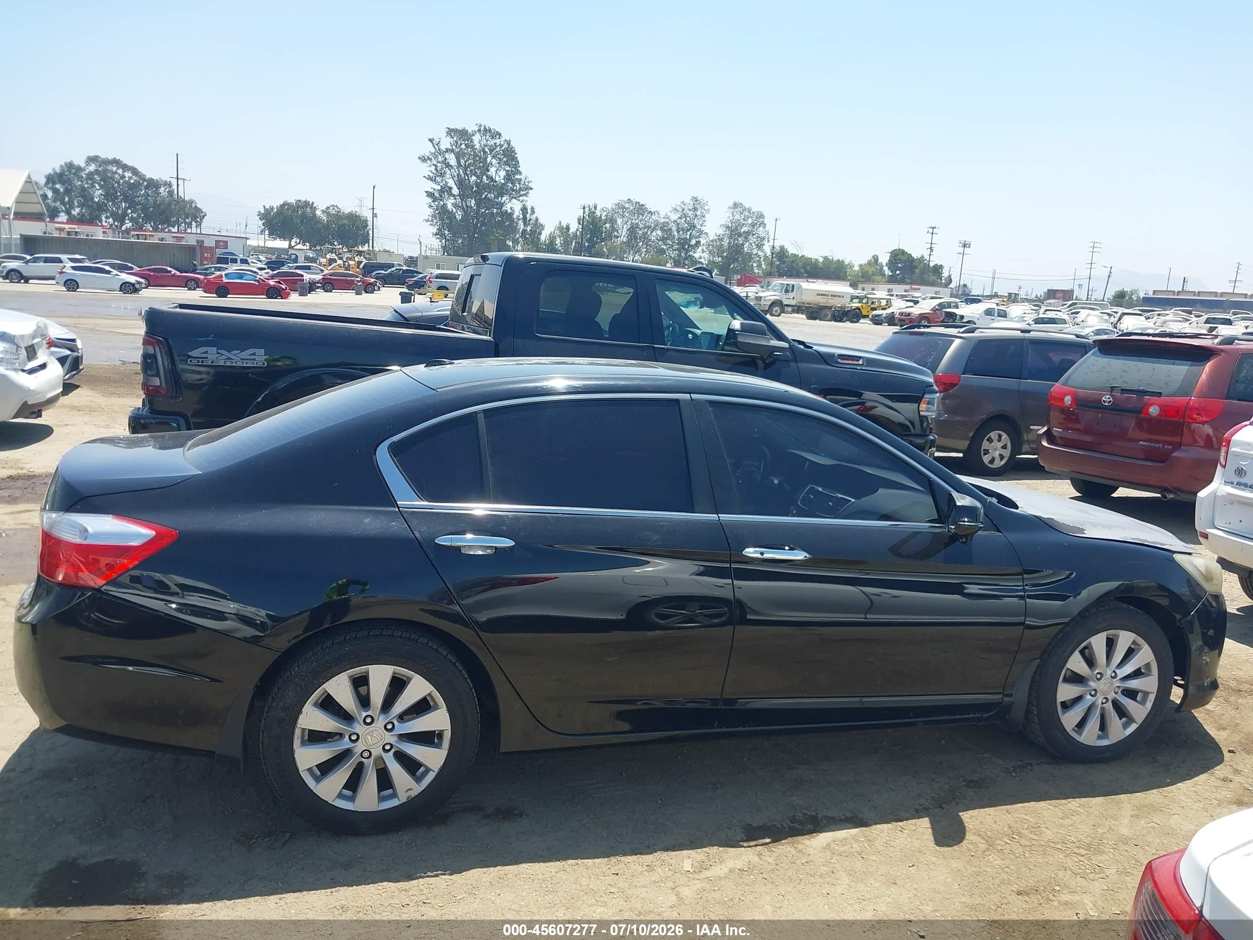 2013 Honda Accord Ex-l Черный vin: 1HGCR2F87DA157716