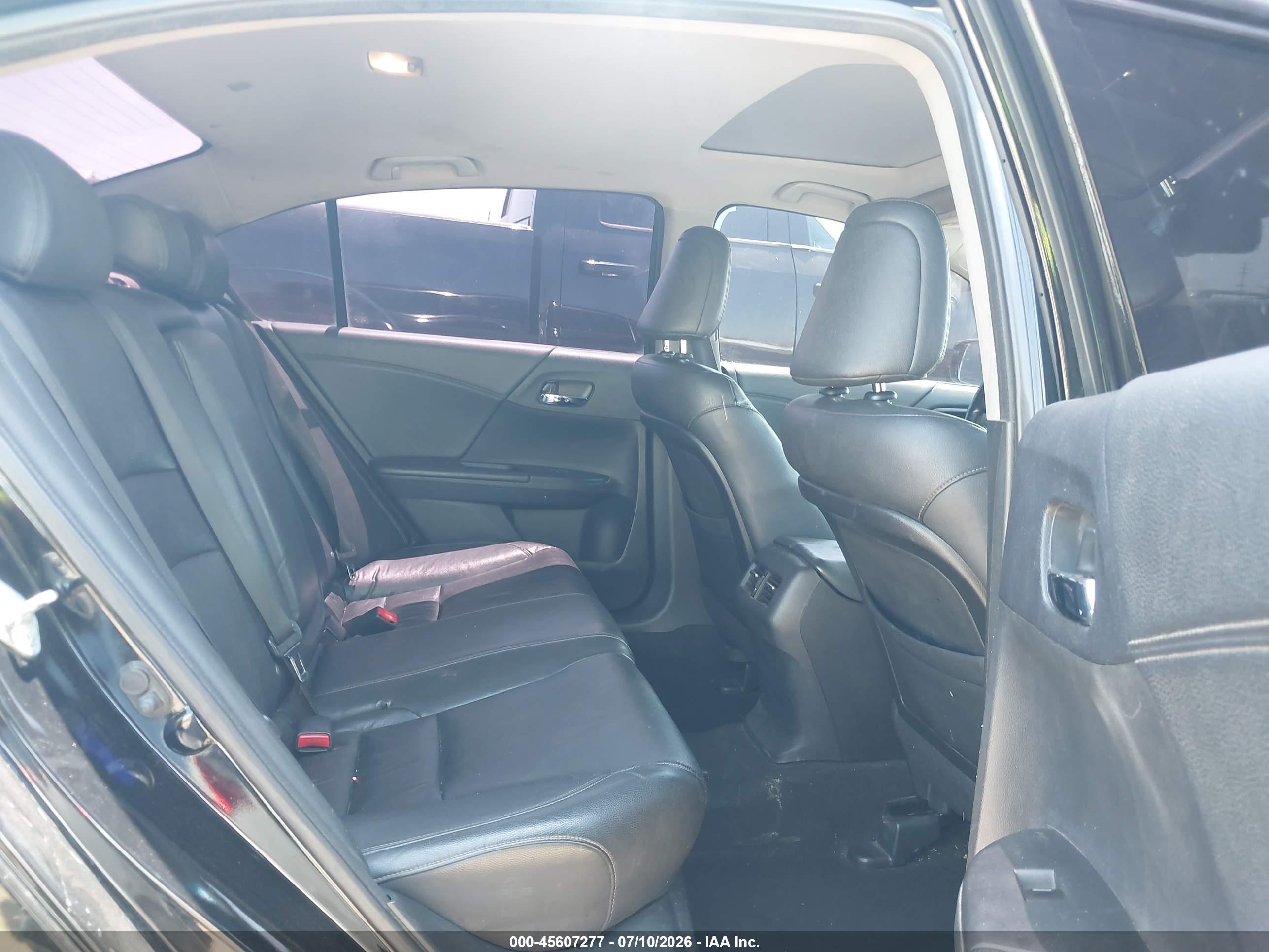 2013 Honda Accord Ex-l Черный vin: 1HGCR2F87DA157716