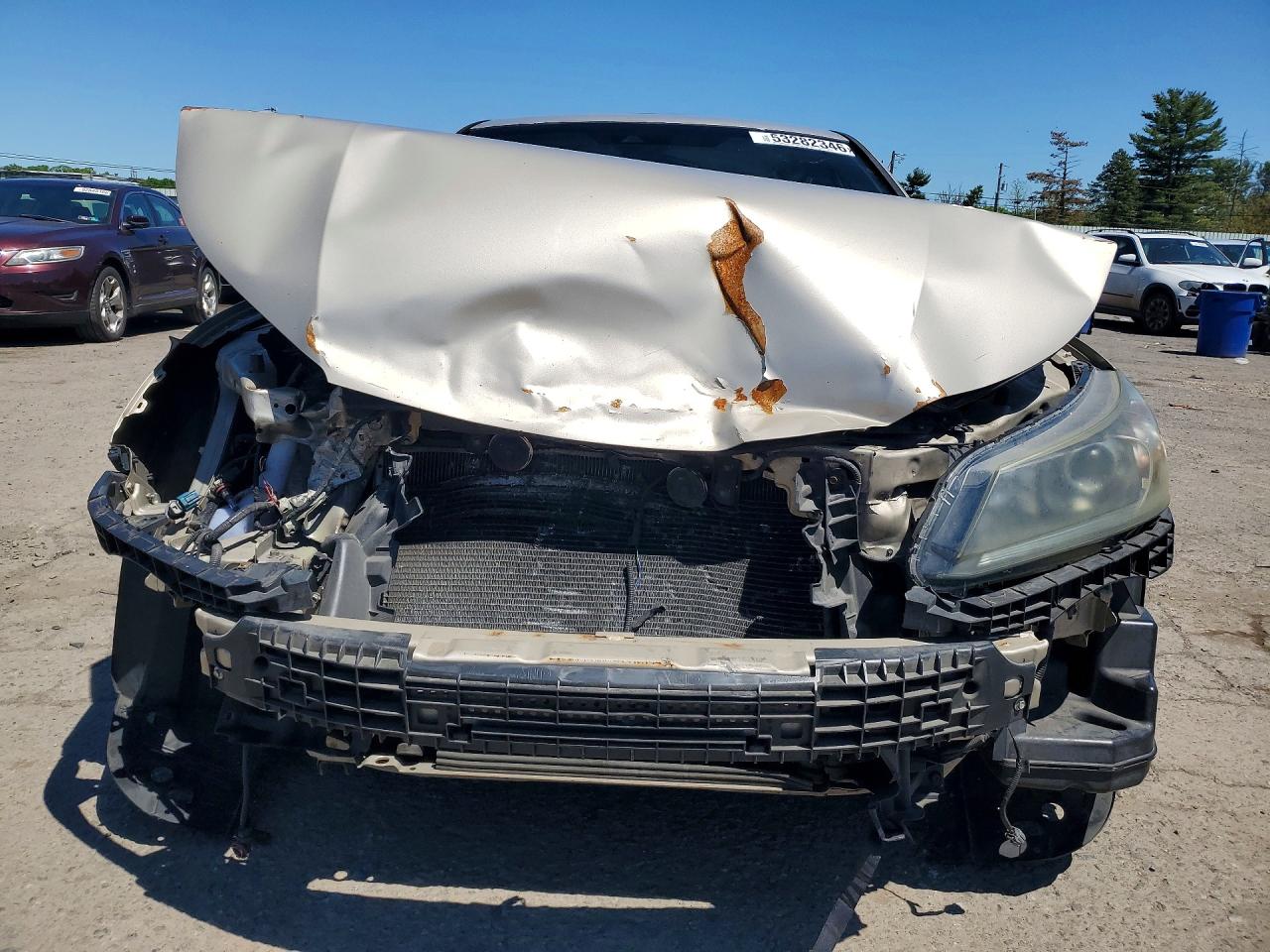 2013 Honda Accord Exl Beige vin: 1HGCR2F87DA169509