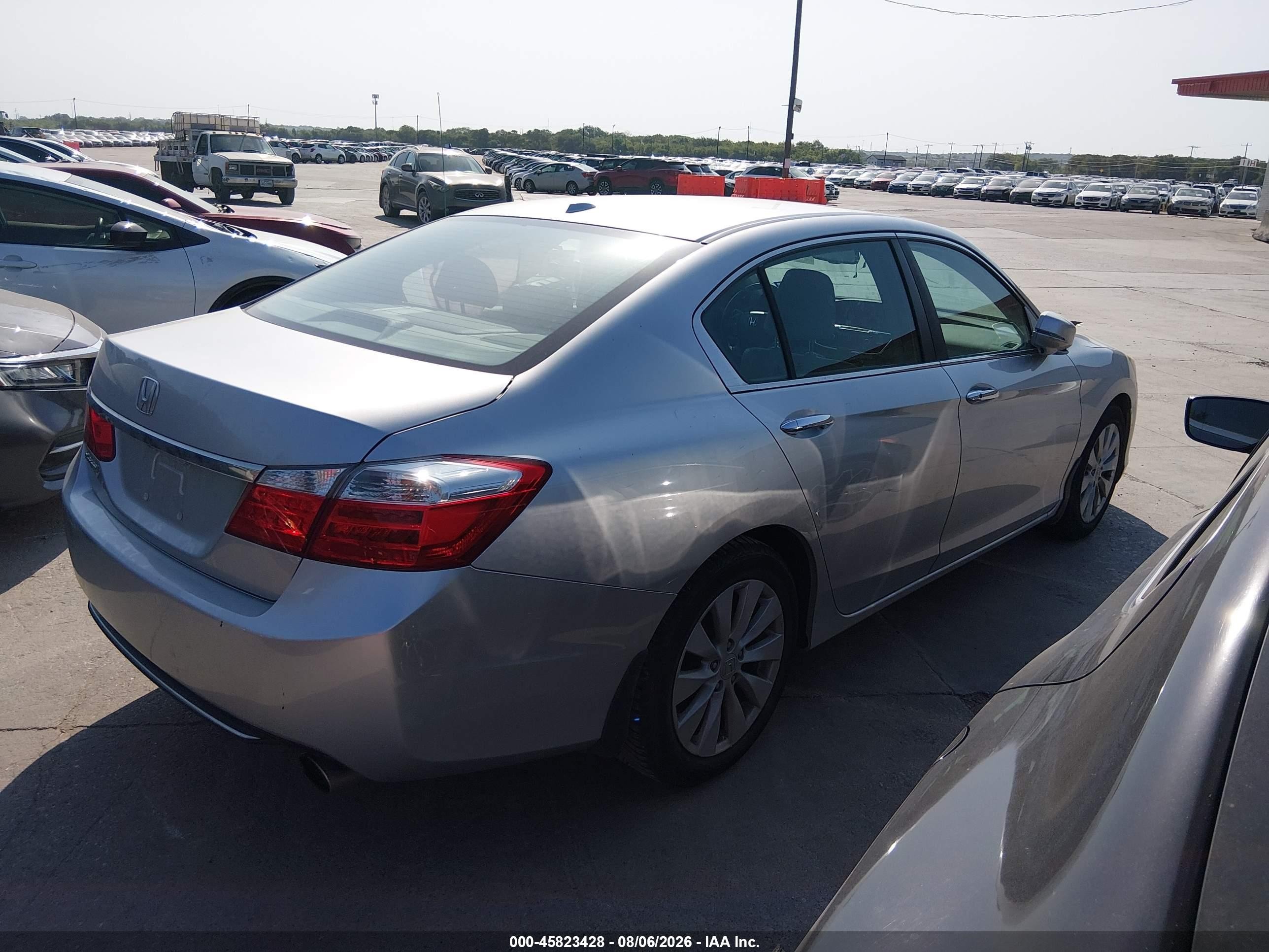 2013 Honda Accord Ex-l Gray vin: 1HGCR2F87DA205912