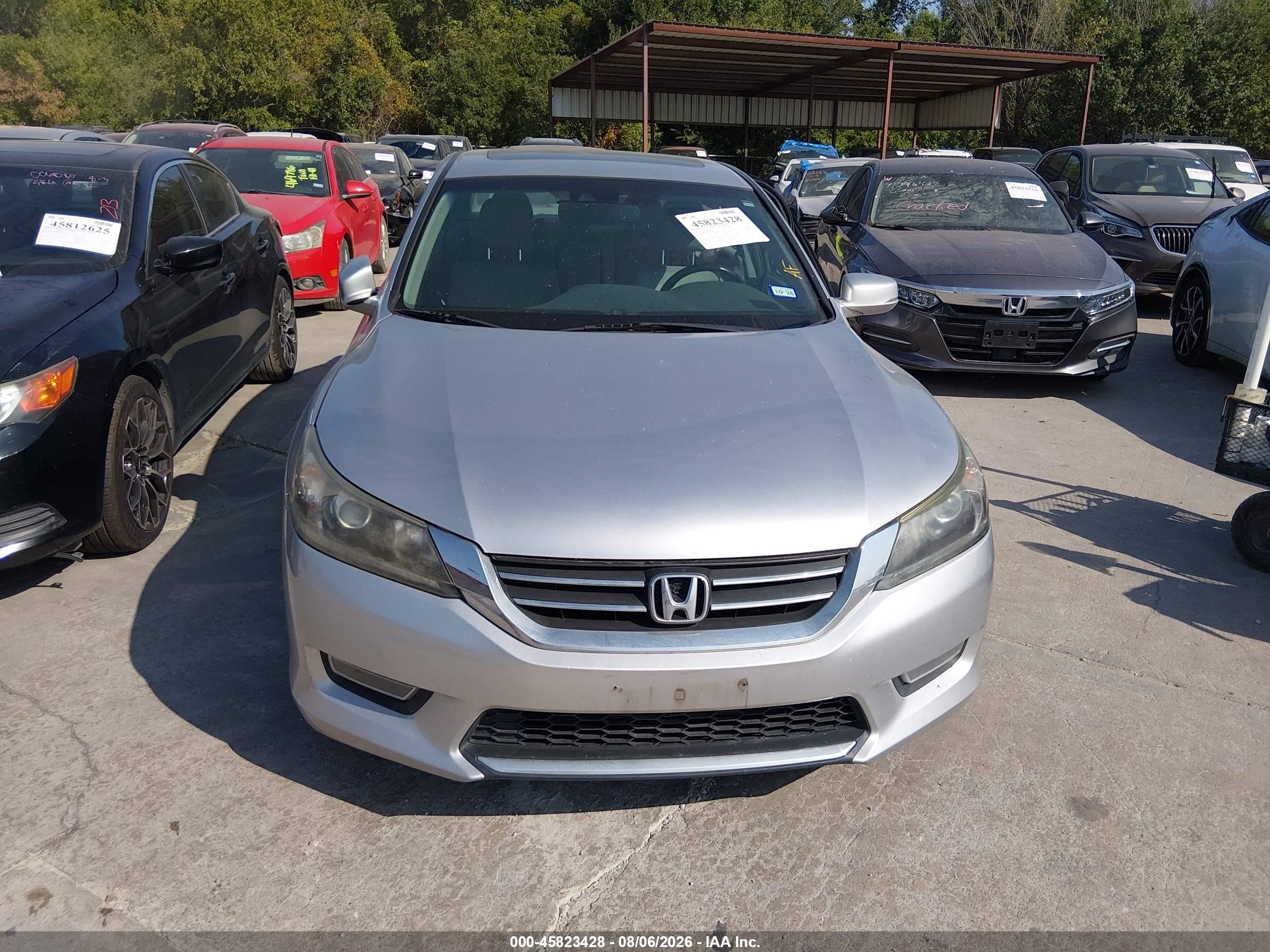 2013 Honda Accord Ex-l Gray vin: 1HGCR2F87DA205912