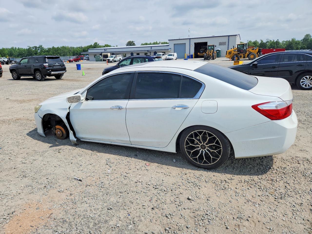 2013 Honda Accord Exl Белый vin: 1HGCR2F87DA209023