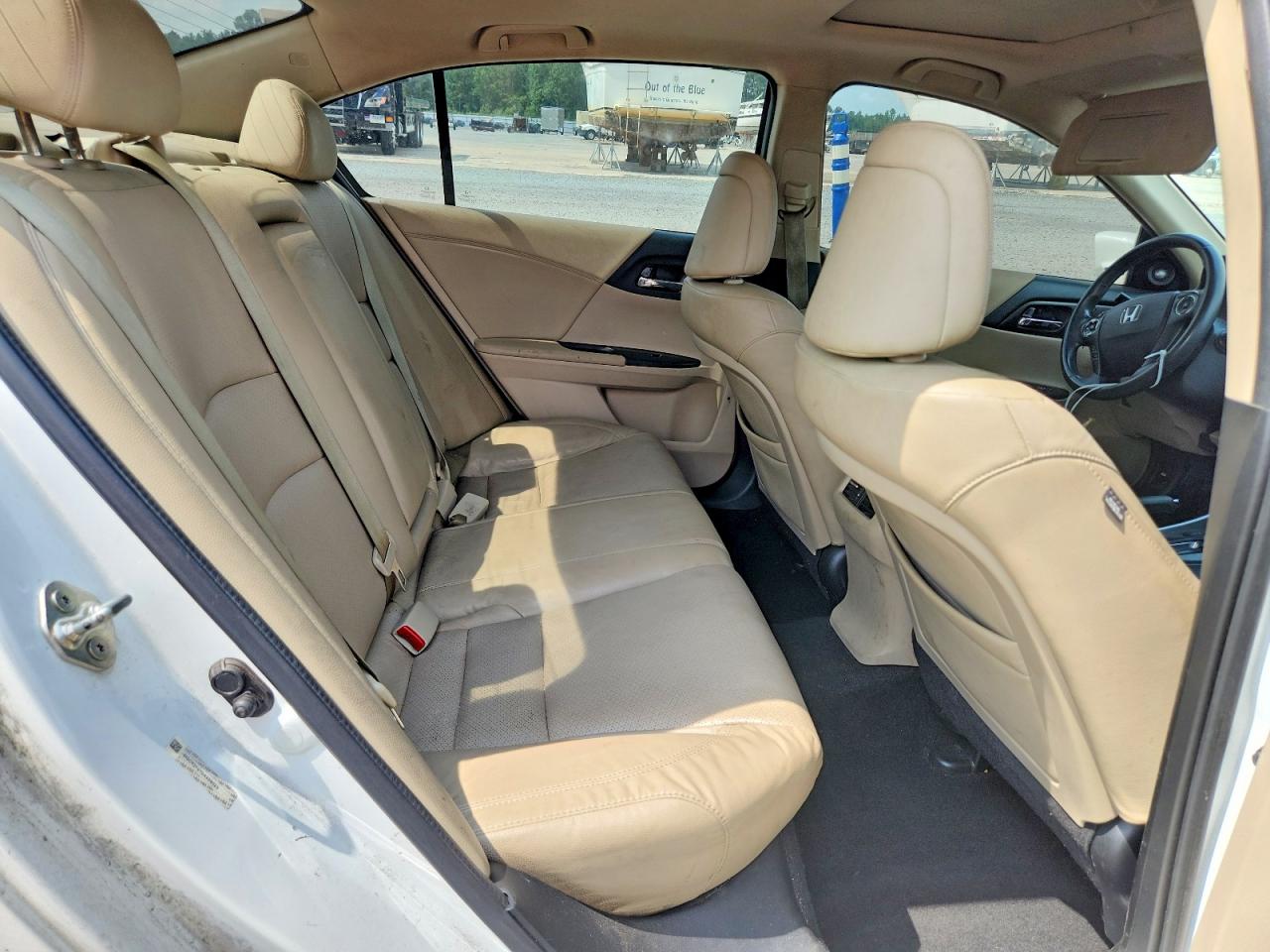 2013 Honda Accord Exl Белый vin: 1HGCR2F87DA209023