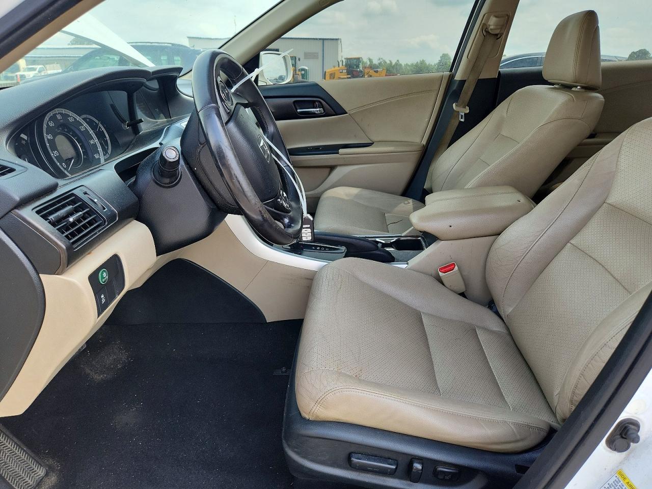 2013 Honda Accord Exl Белый vin: 1HGCR2F87DA209023