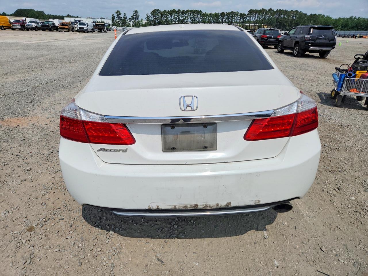 2013 Honda Accord Exl Белый vin: 1HGCR2F87DA209023