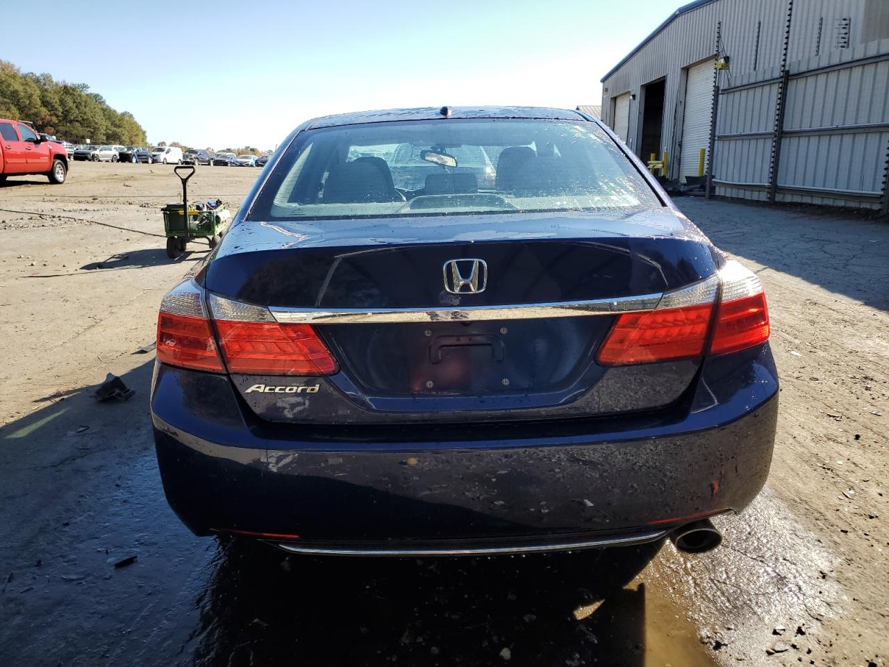 2013 Honda Accord Exl Blue vin: 1HGCR2F87DA210415