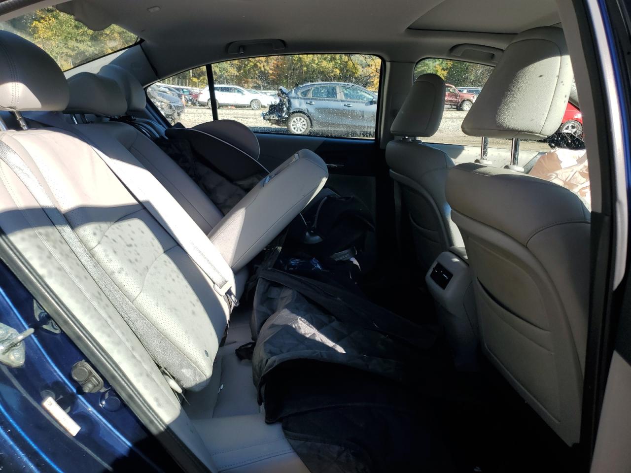 2013 Honda Accord Exl Blue vin: 1HGCR2F87DA210415