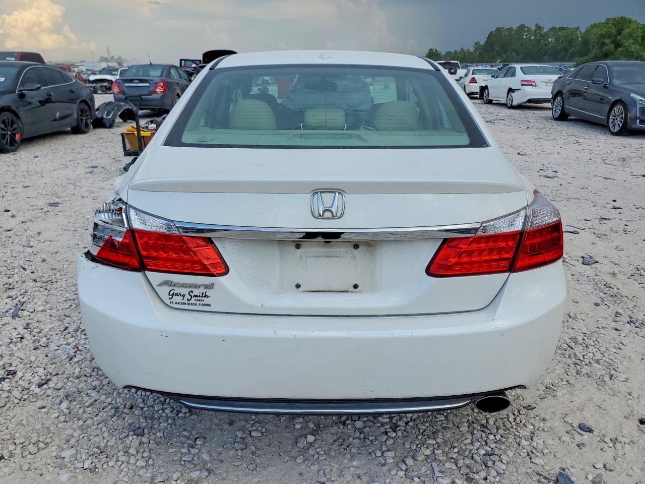 2013 Honda Accord Exl White vin: 1HGCR2F87DA213895
