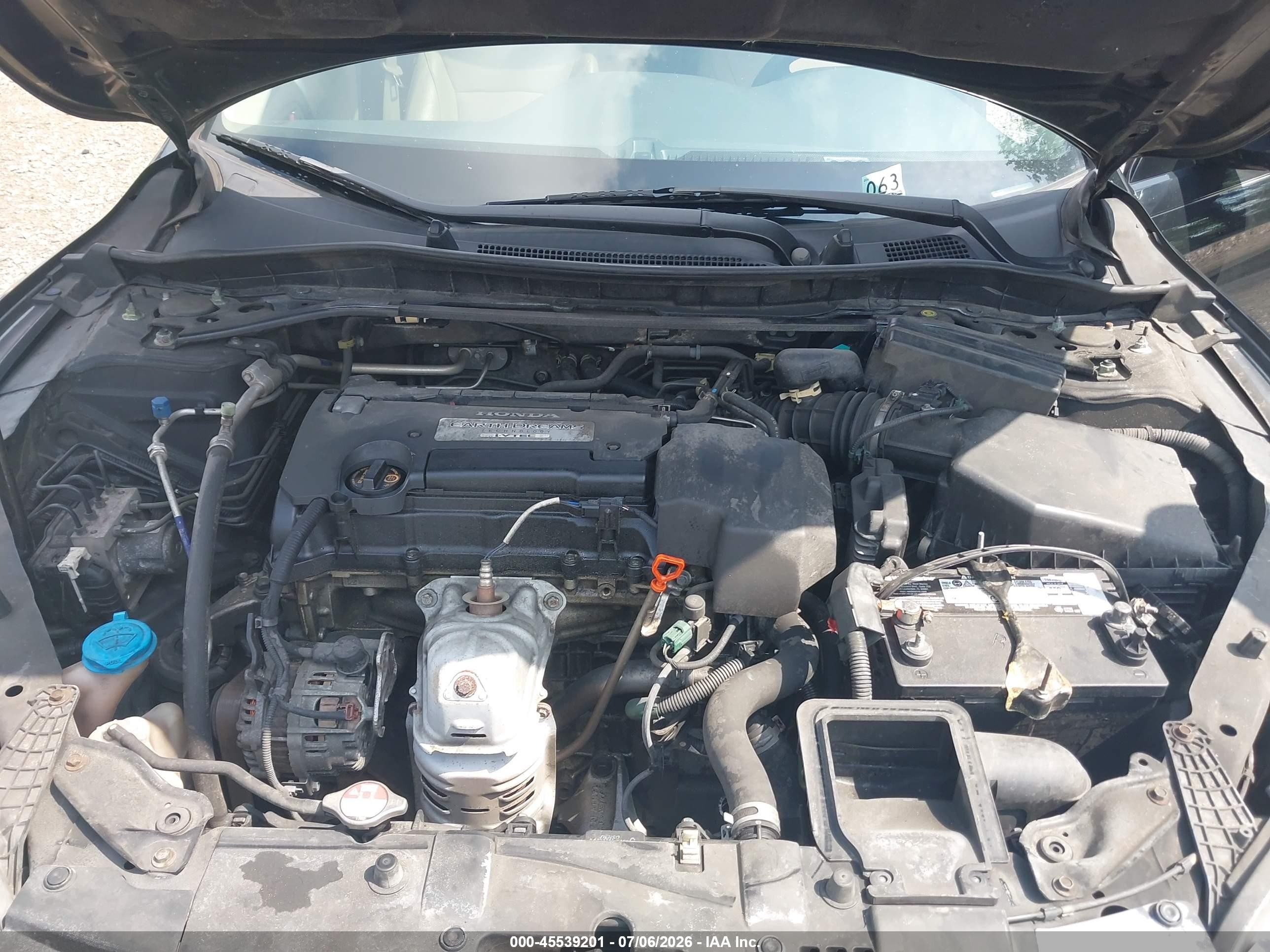 2013 Honda Accord Ex-l Black vin: 1HGCR2F87DA231698