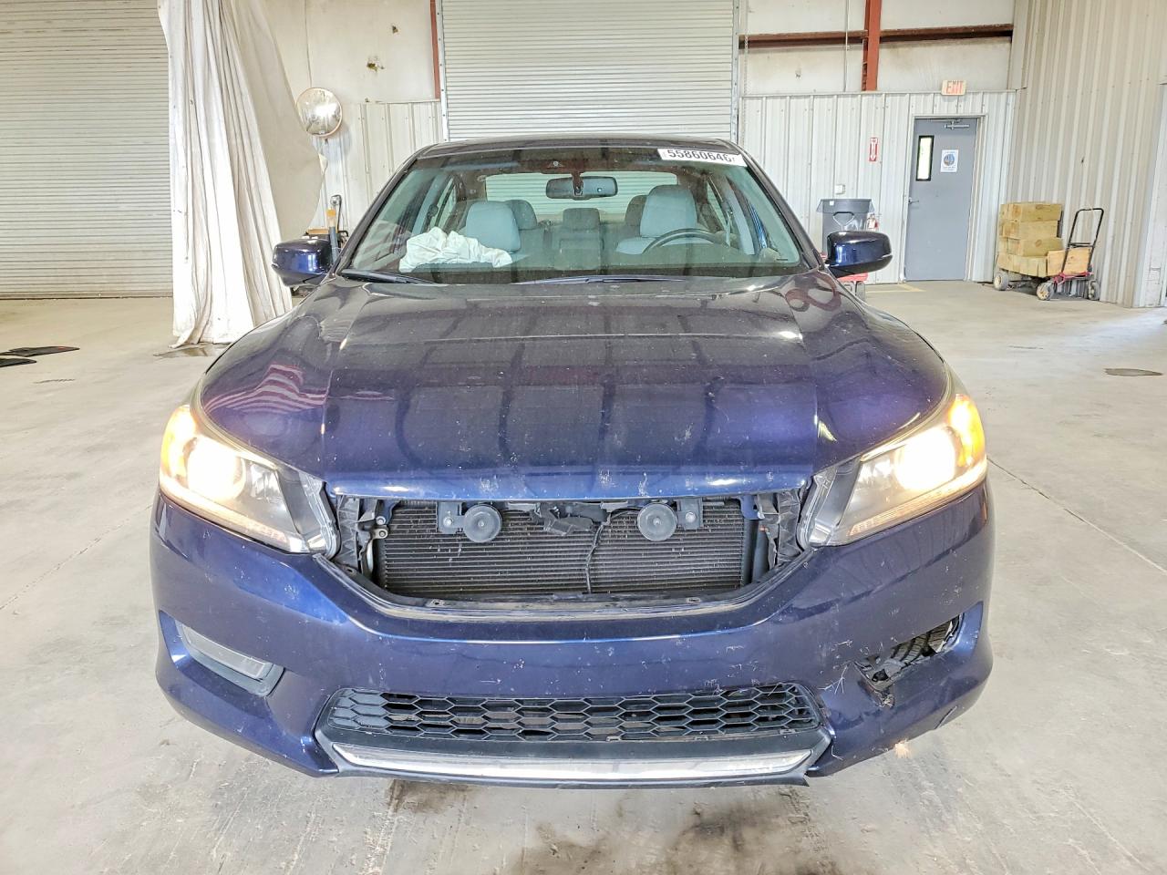 2013 Honda Accord Exl Blue vin: 1HGCR2F87DA247593