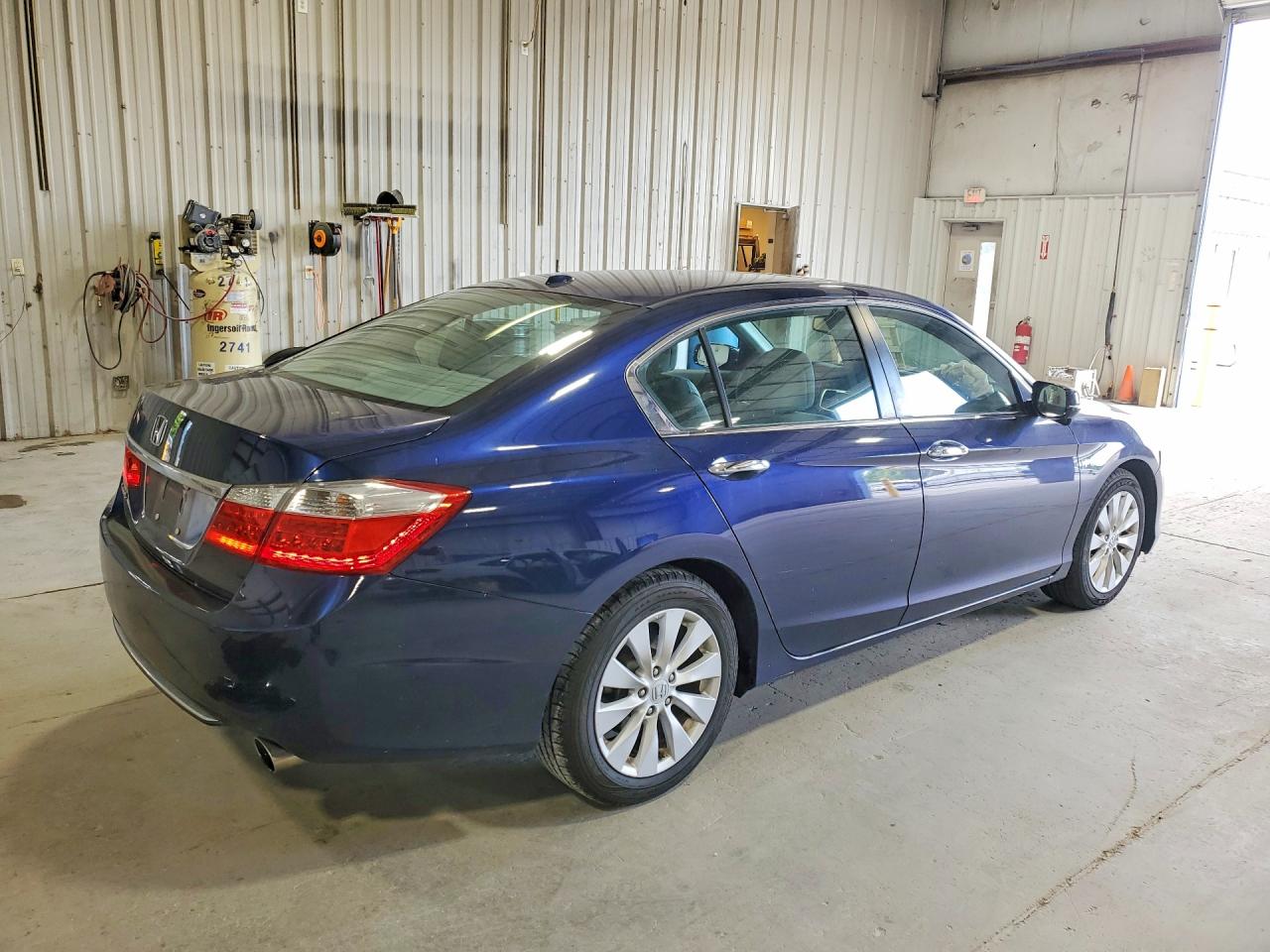 2013 Honda Accord Exl Blue vin: 1HGCR2F87DA247593