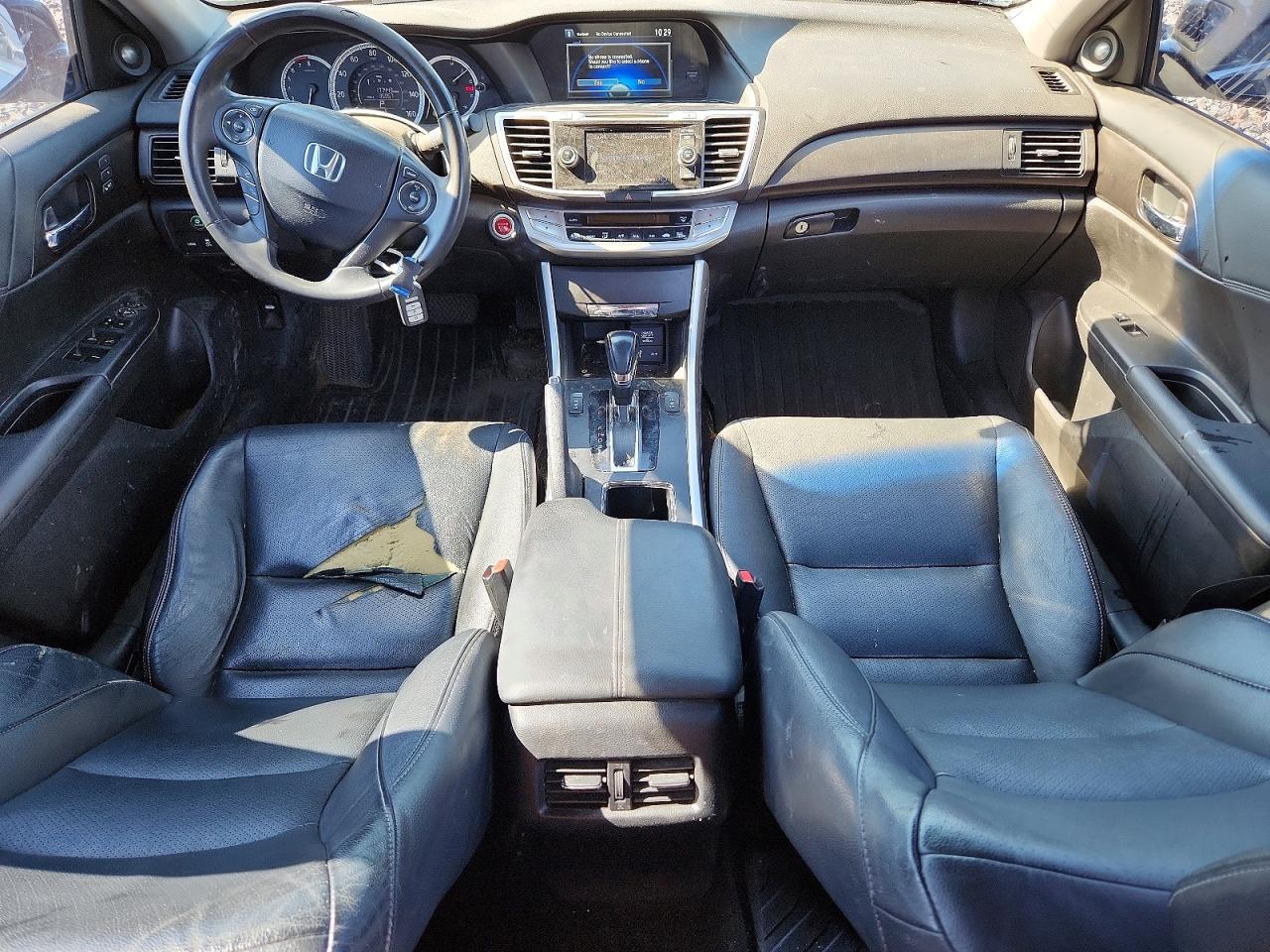 2013 Honda Accord Exl Black vin: 1HGCR2F87DA275605