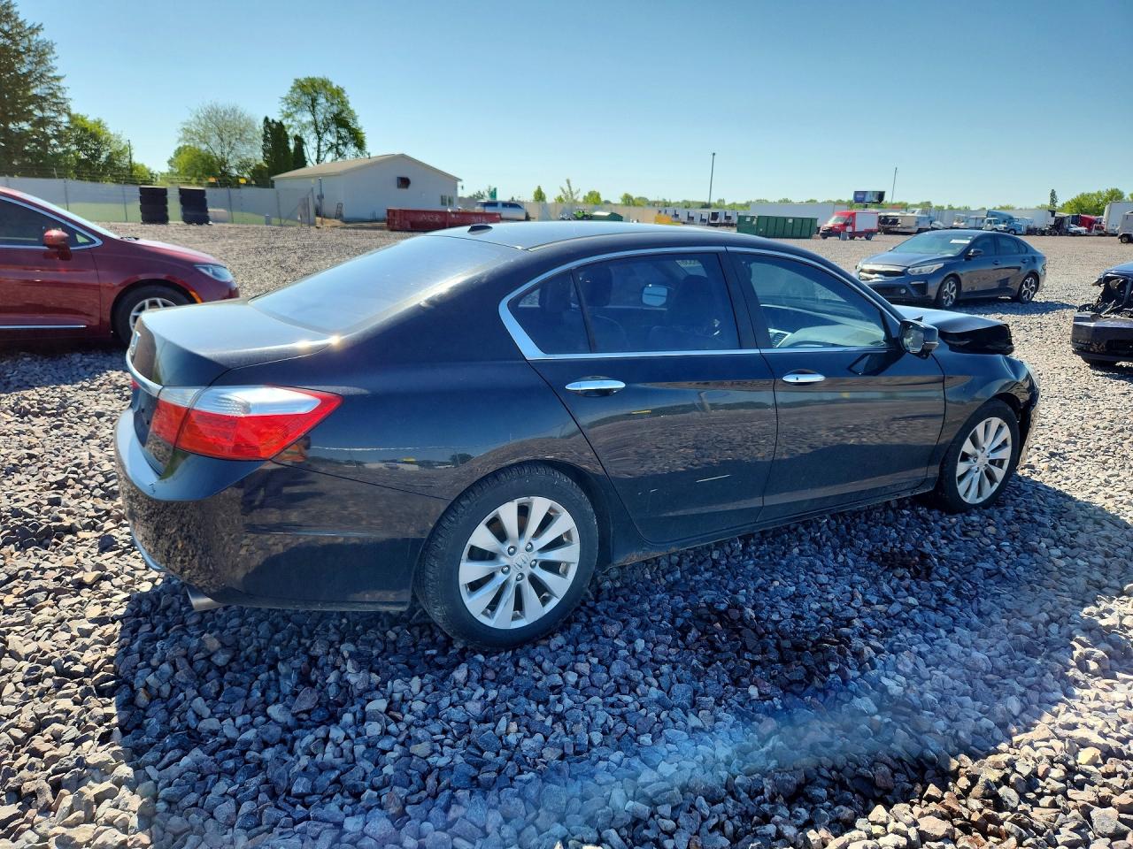 2013 Honda Accord Exl Black vin: 1HGCR2F87DA275605