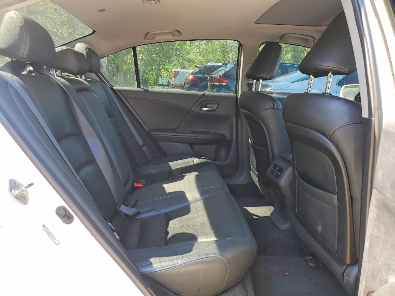 2013 Honda Accord Exl White vin: 1HGCR2F87DA800789
