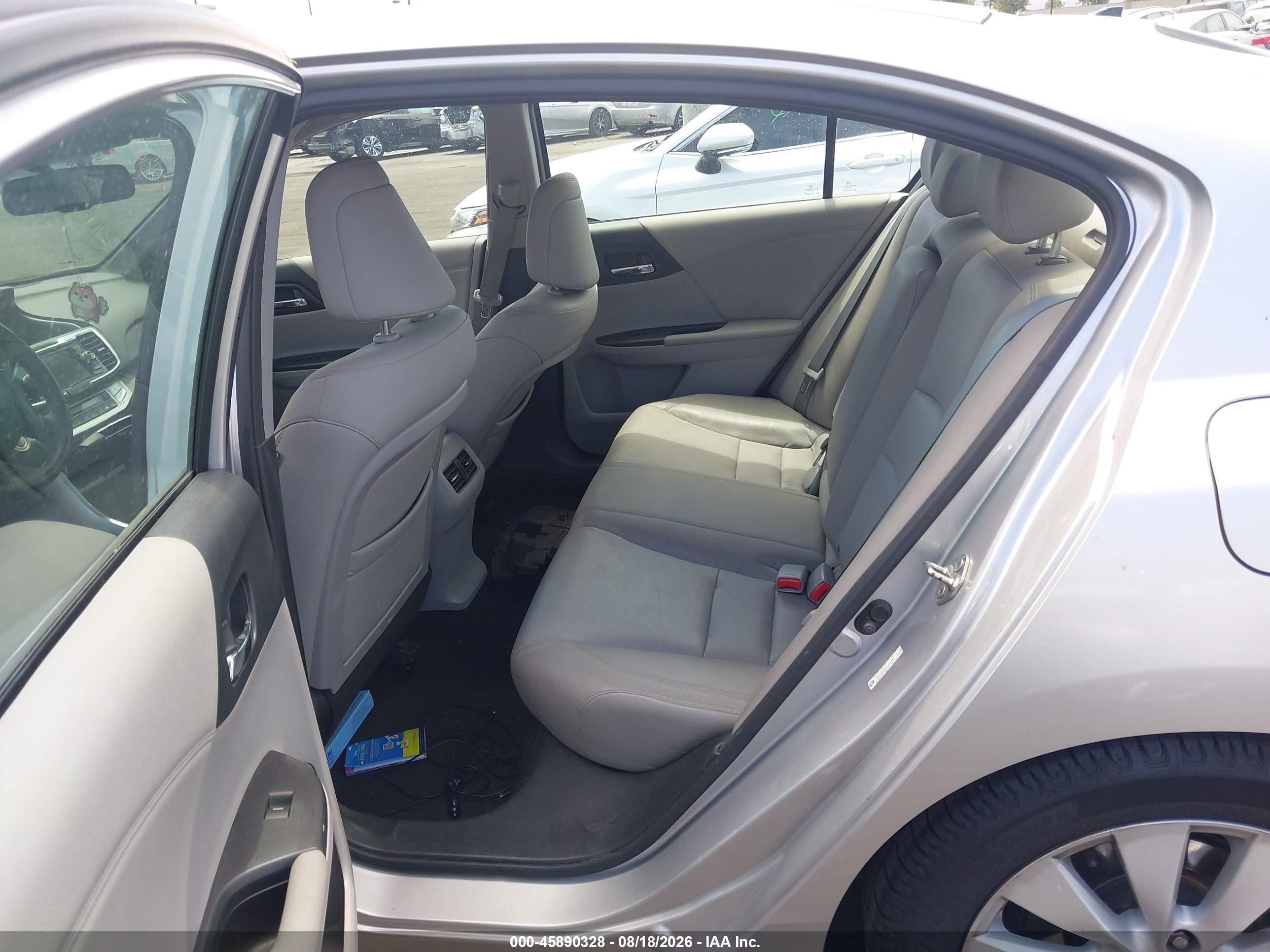 2014 Honda Accord Ex-l Серебряный vin: 1HGCR2F87EA056144