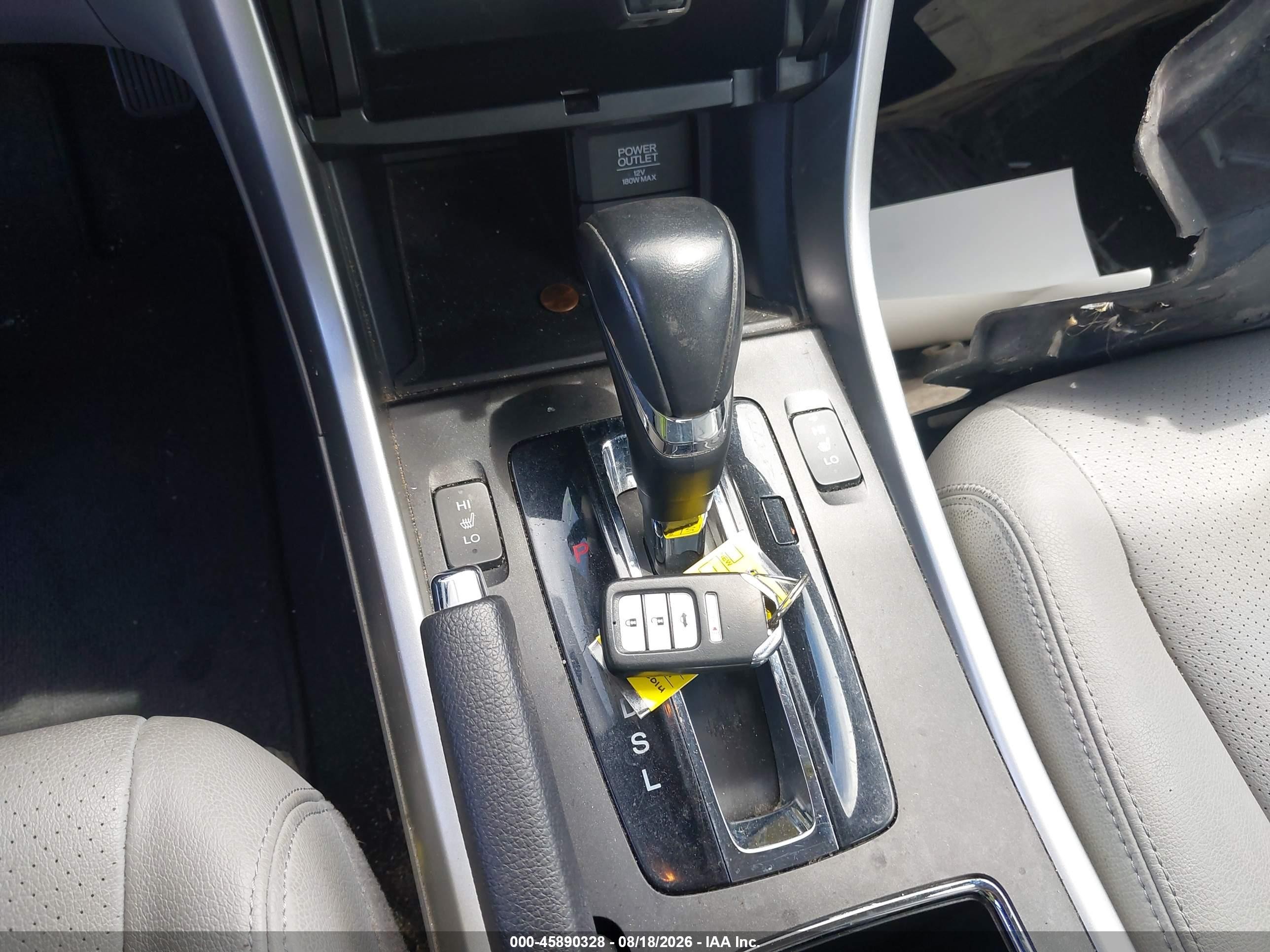 2014 Honda Accord Ex-l Серебряный vin: 1HGCR2F87EA056144
