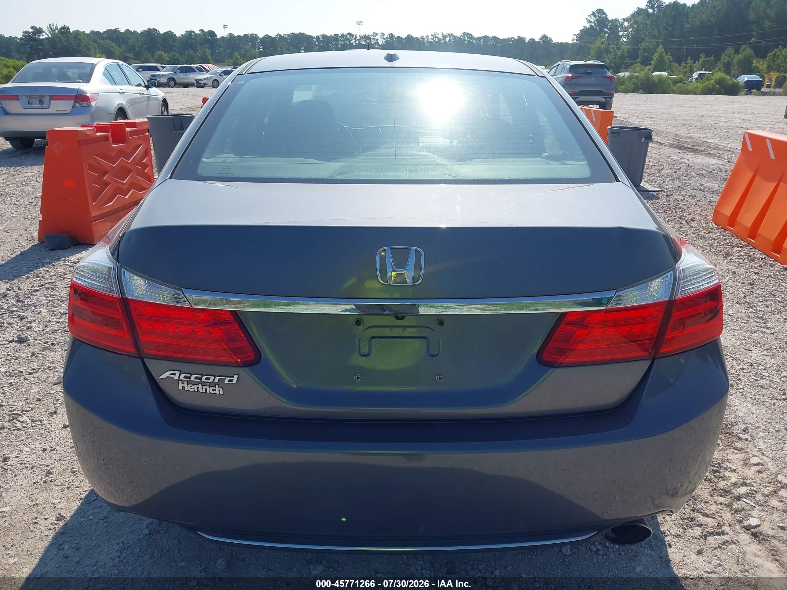 2014 Honda Accord Ex-l Gray vin: 1HGCR2F87EA069721