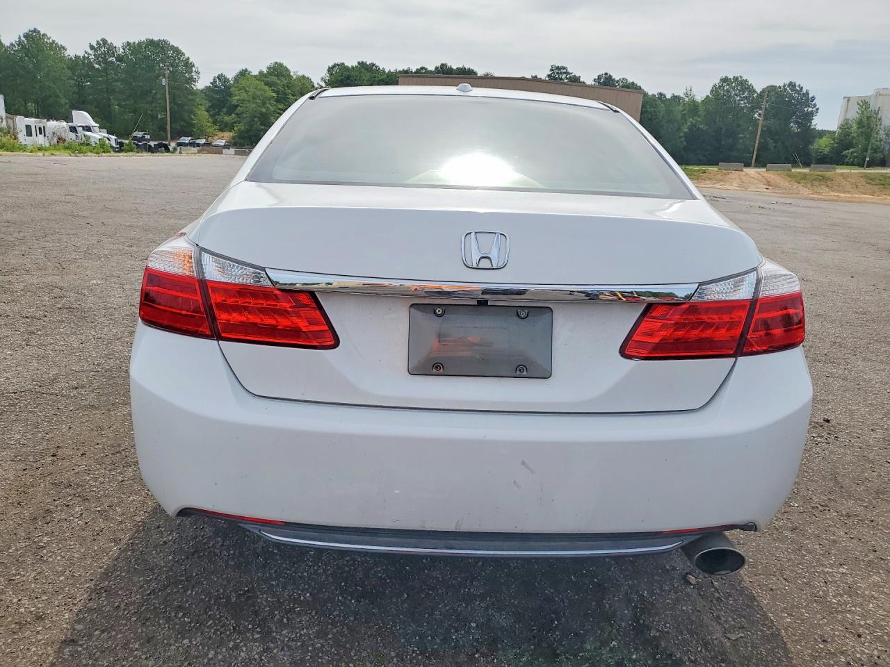 2014 Honda Accord Exl White vin: 1HGCR2F87EA077267