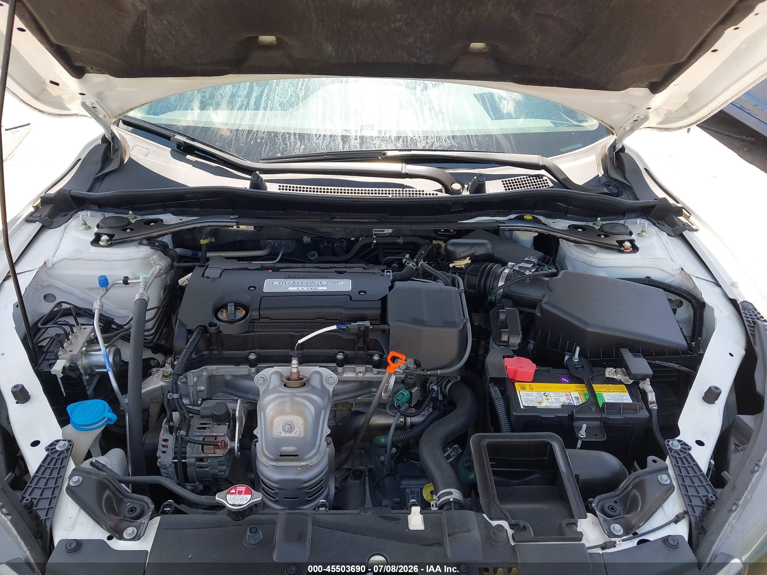 2014 Honda Accord Ex-l Белый vin: 1HGCR2F87EA077298