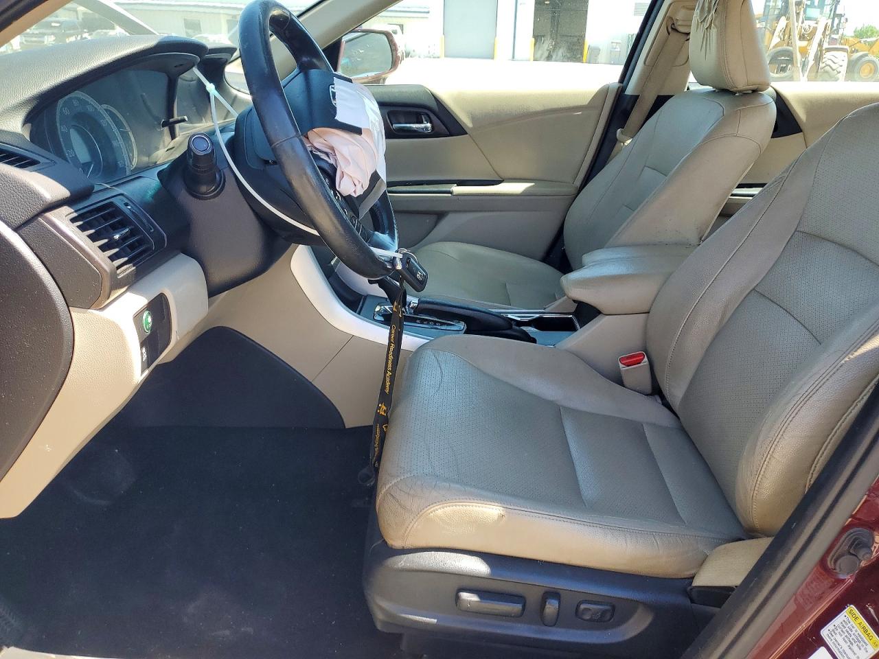 2014 Honda Accord Exl Бордовый vin: 1HGCR2F87EA101910