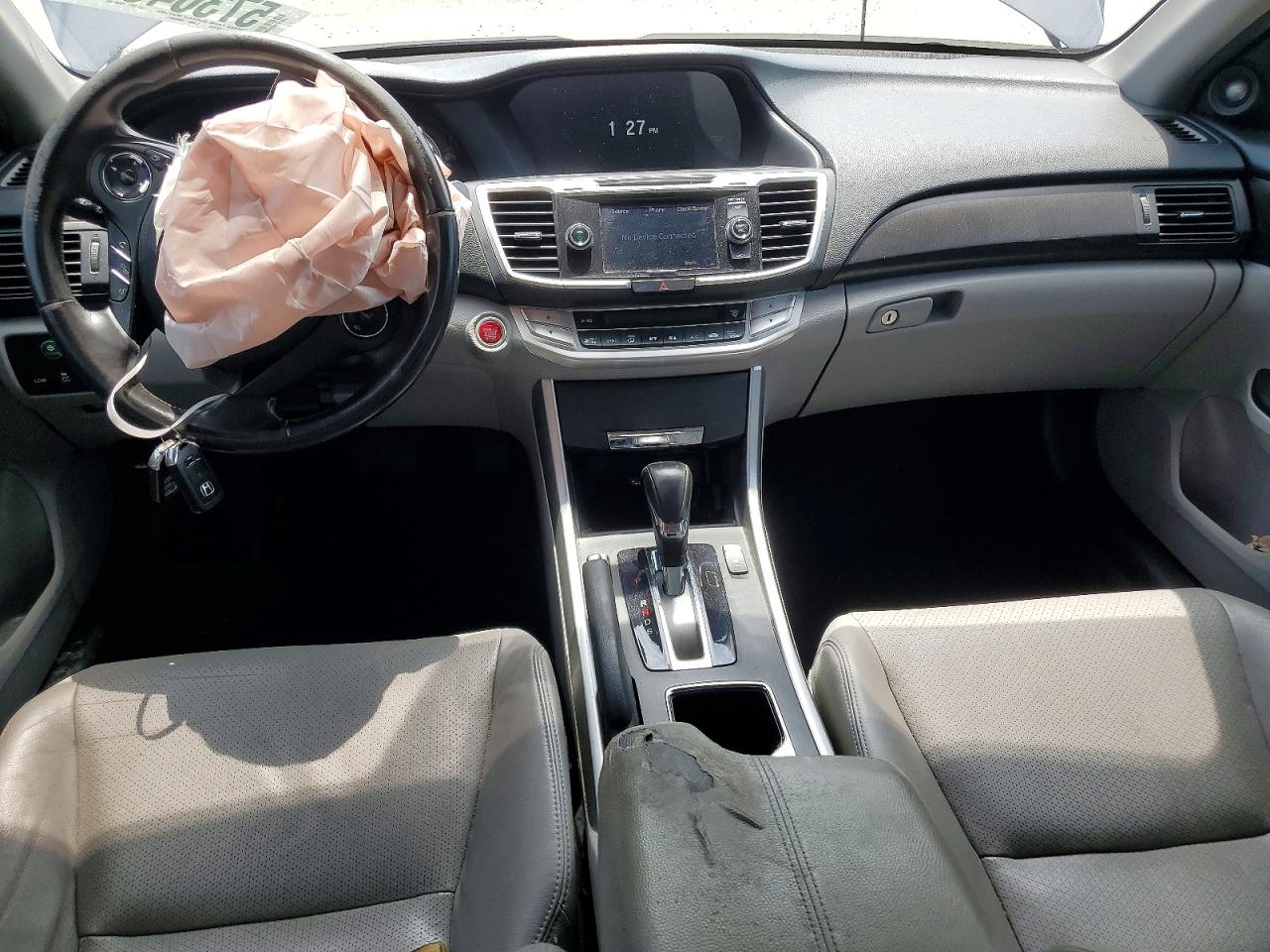 2014 Honda Accord Exl Gray vin: 1HGCR2F87EA137838