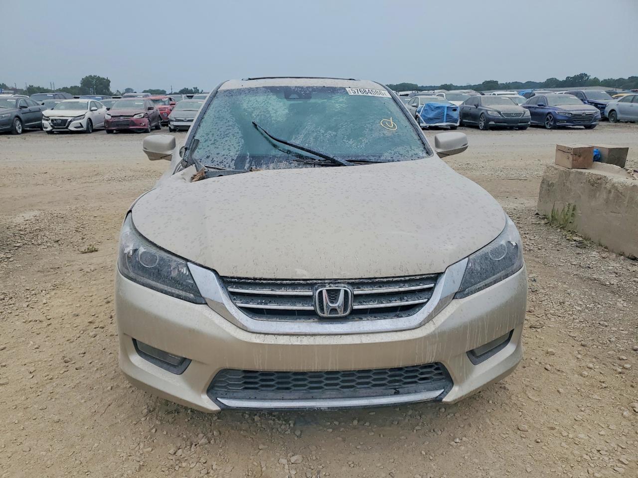 2014 Honda Accord Exl Tan vin: 1HGCR2F87EA148306