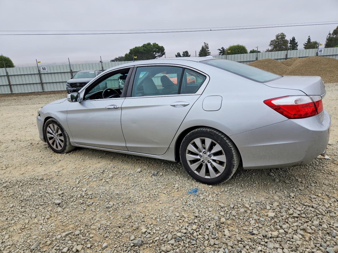 2014 Honda Accord Exl Silver vin: 1HGCR2F87EA157085
