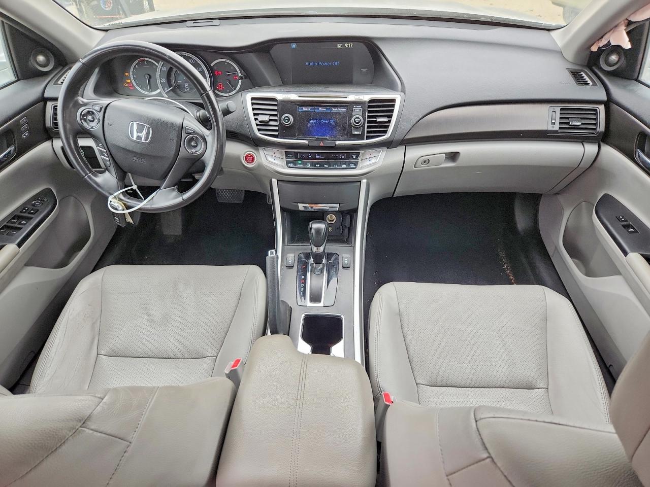 2014 Honda Accord Exl Silver vin: 1HGCR2F87EA157085
