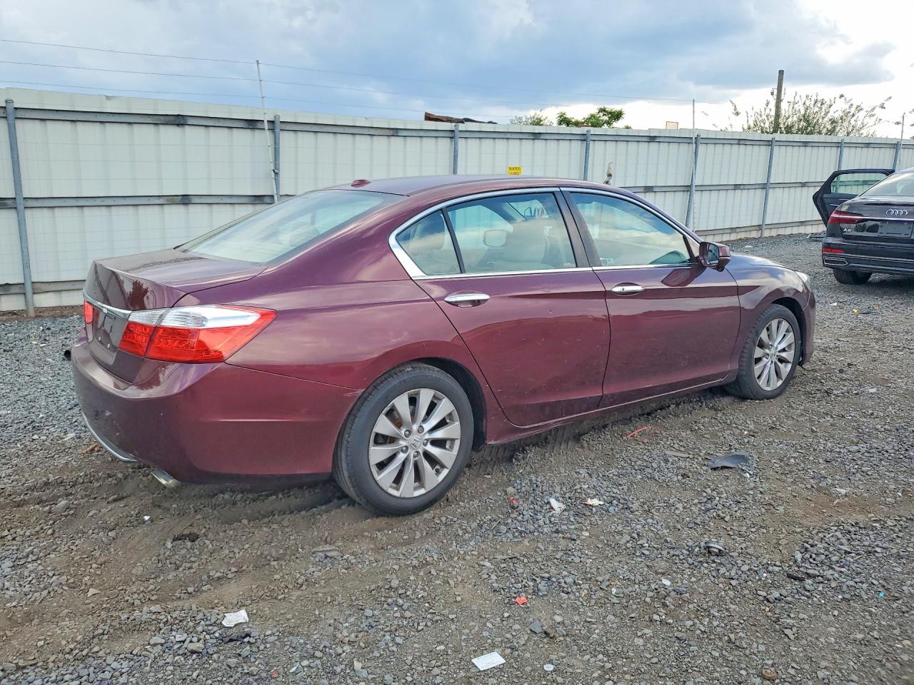 2014 Honda Accord Exl Фиолетовый vin: 1HGCR2F87EA180415