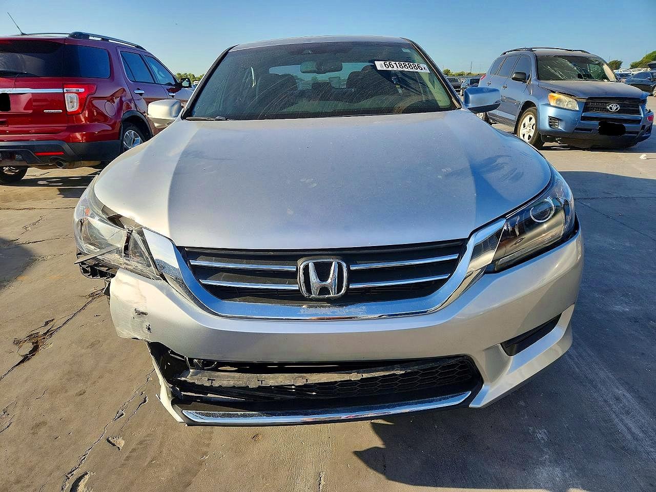 2014 Honda Accord Exl Silver vin: 1HGCR2F87EA200095
