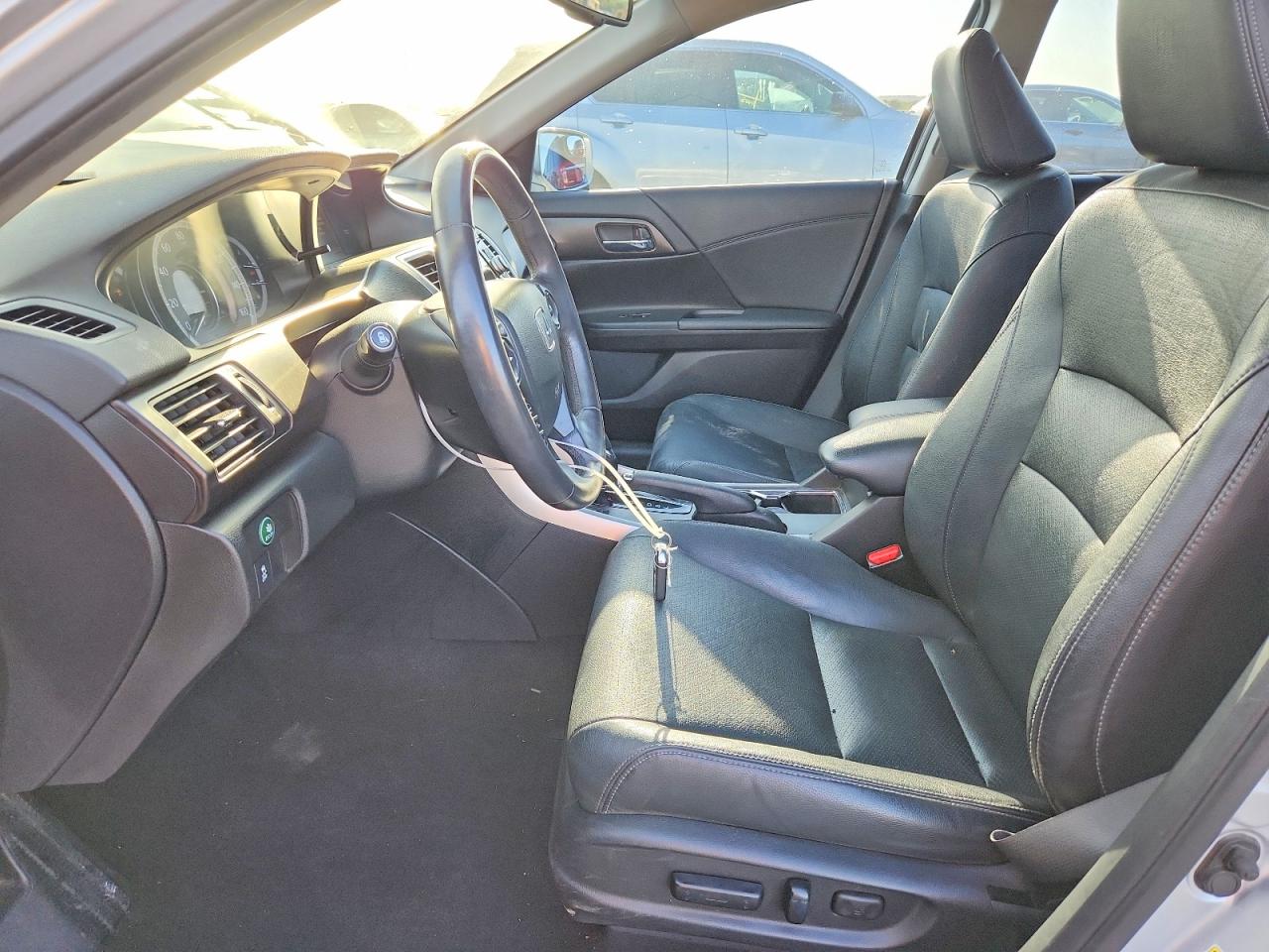 2014 Honda Accord Exl Silver vin: 1HGCR2F87EA200095