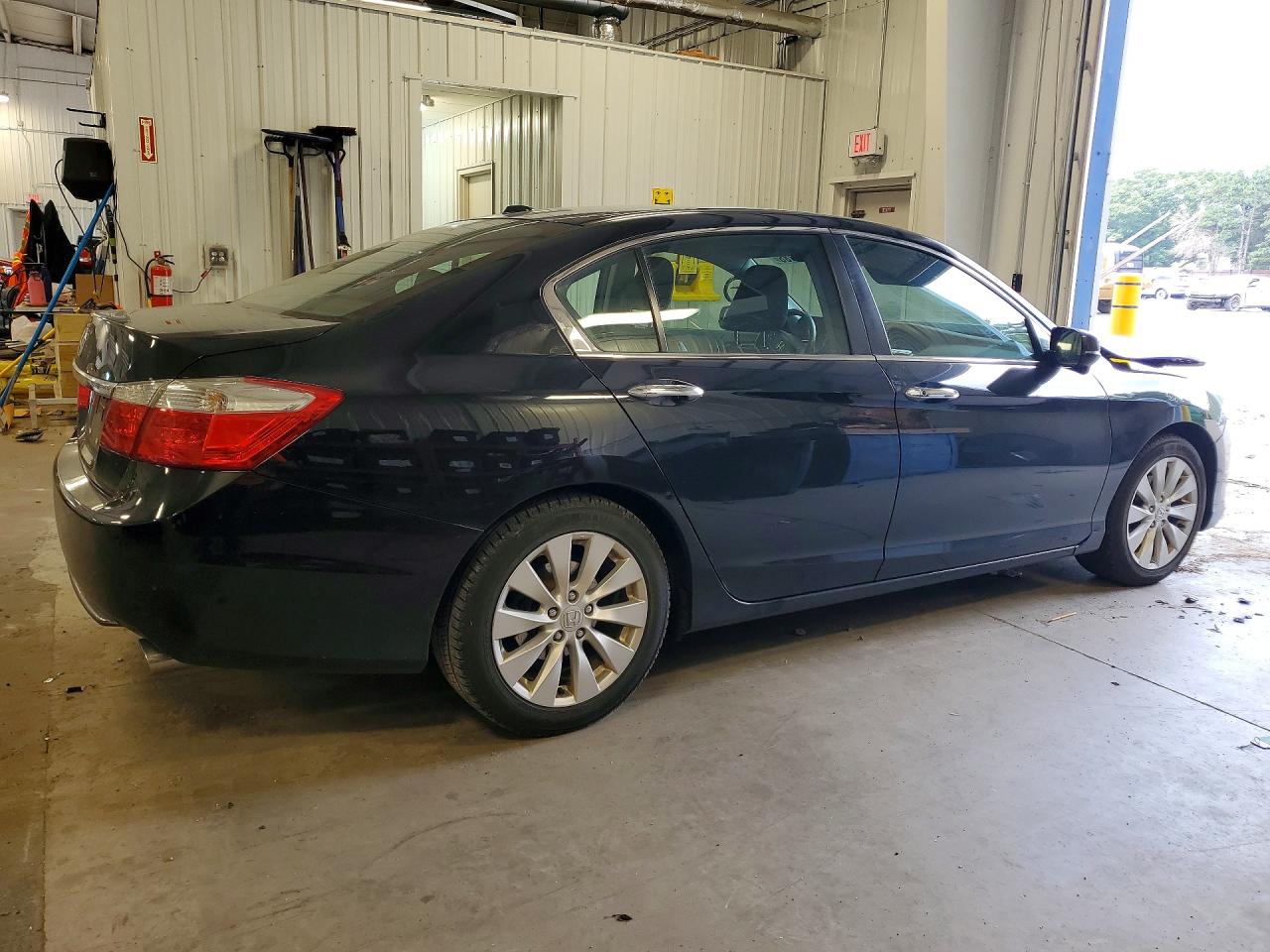 2014 Honda Accord Exl Черный vin: 1HGCR2F87EA250060