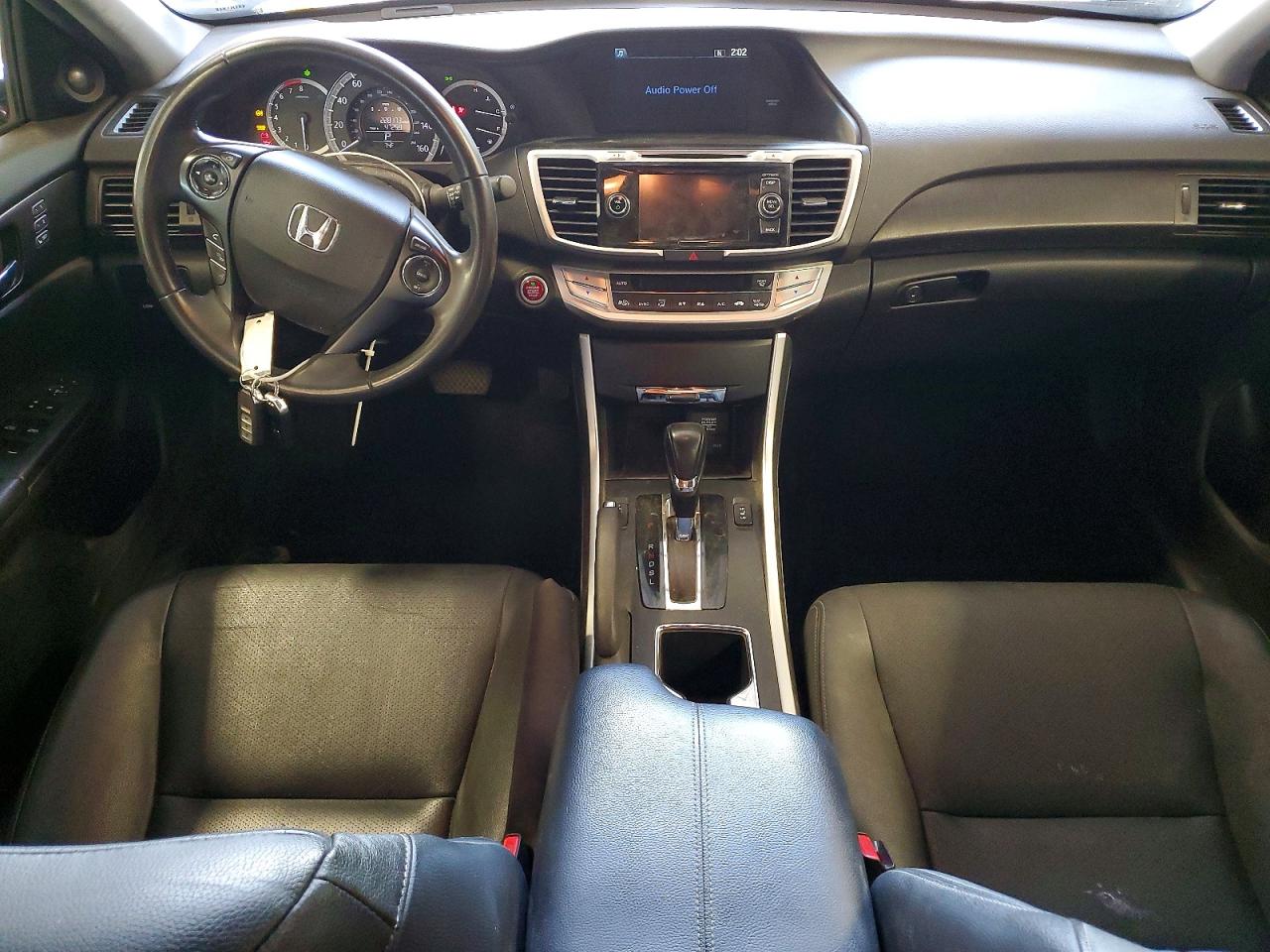 2014 Honda Accord Exl Черный vin: 1HGCR2F87EA250060