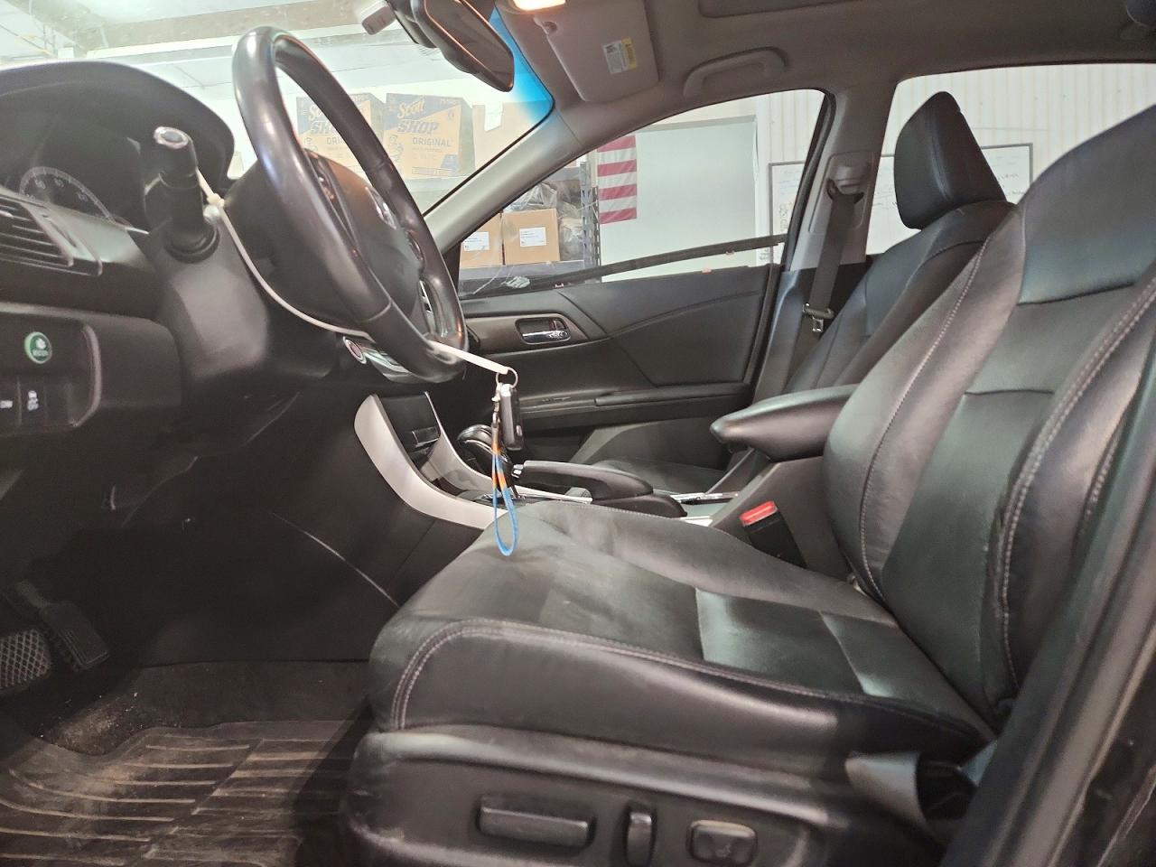 2014 Honda Accord Exl Черный vin: 1HGCR2F87EA296035