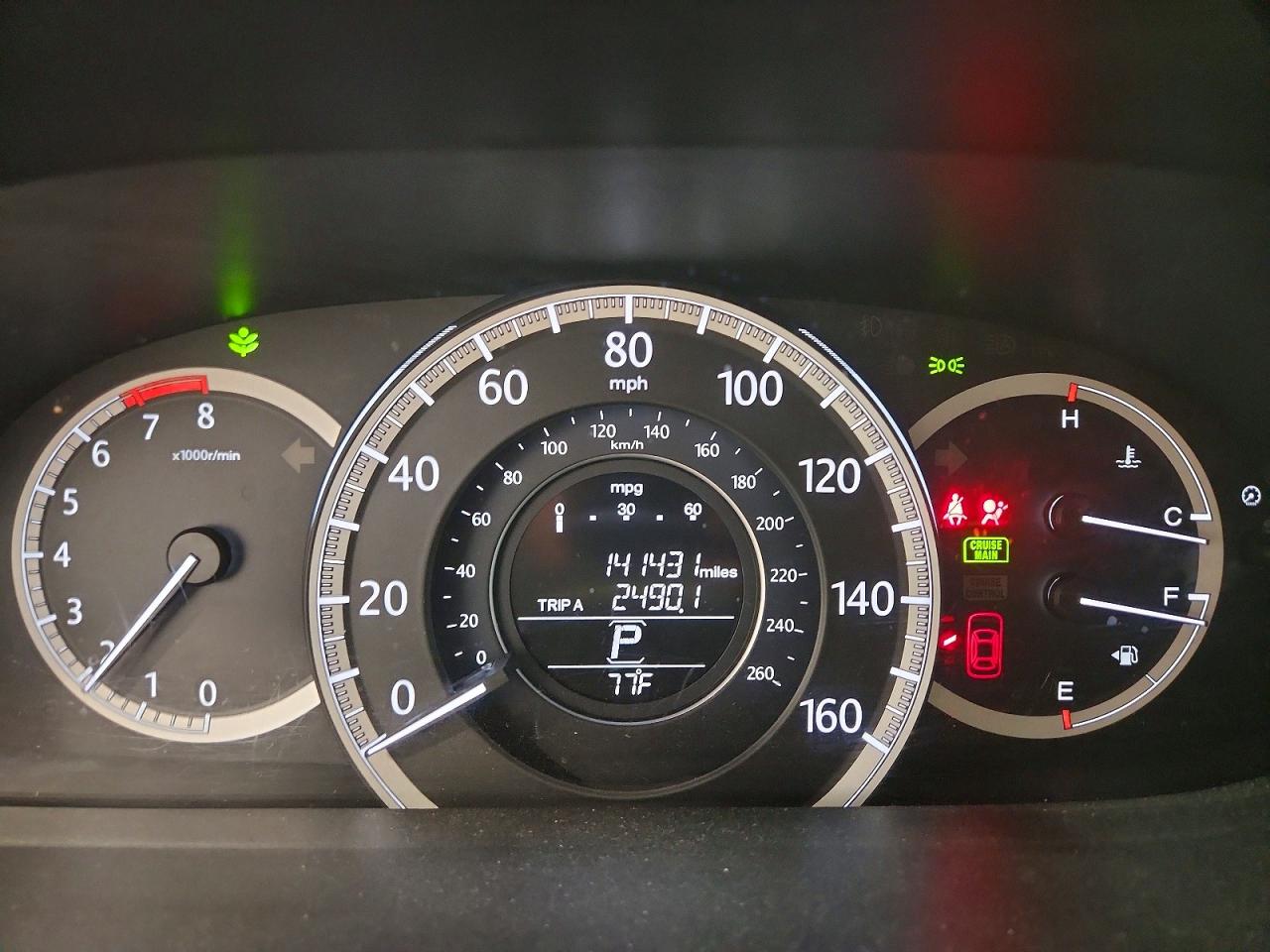 2014 Honda Accord Exl Черный vin: 1HGCR2F87EA296035