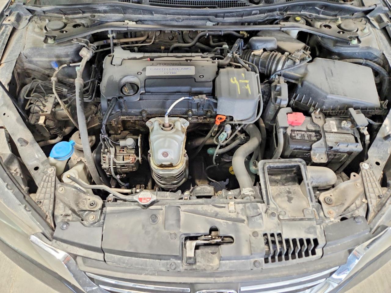2014 Honda Accord Exl Черный vin: 1HGCR2F87EA296035