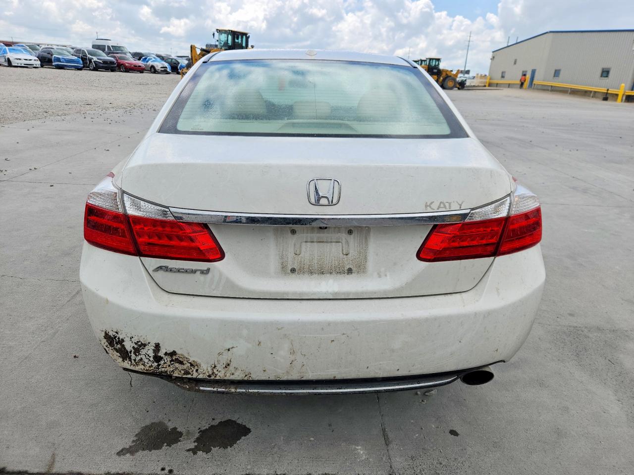2015 Honda Accord Exl White vin: 1HGCR2F87FA028247