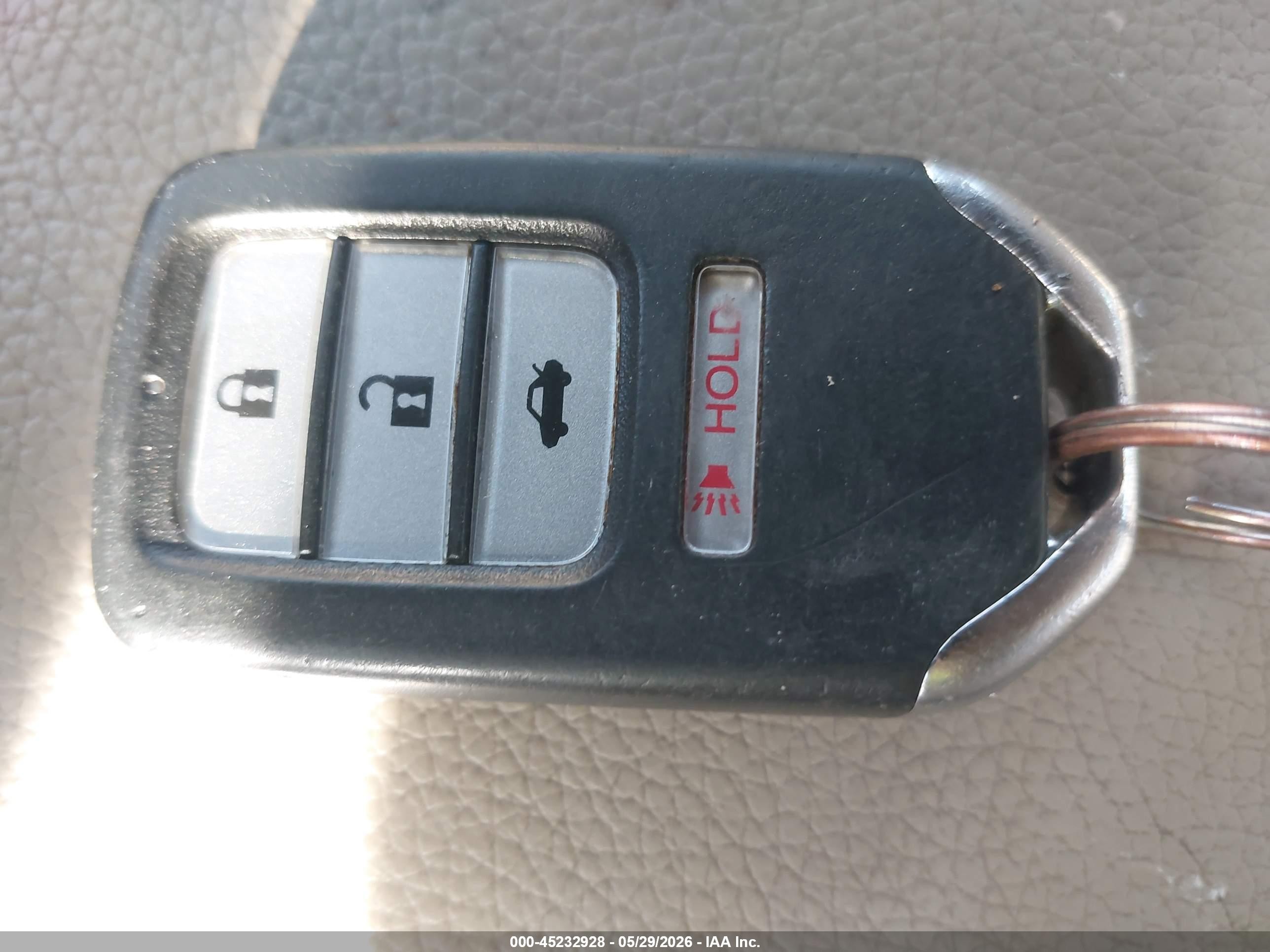 2015 Honda Accord Ex-l Черный vin: 1HGCR2F87FA047722