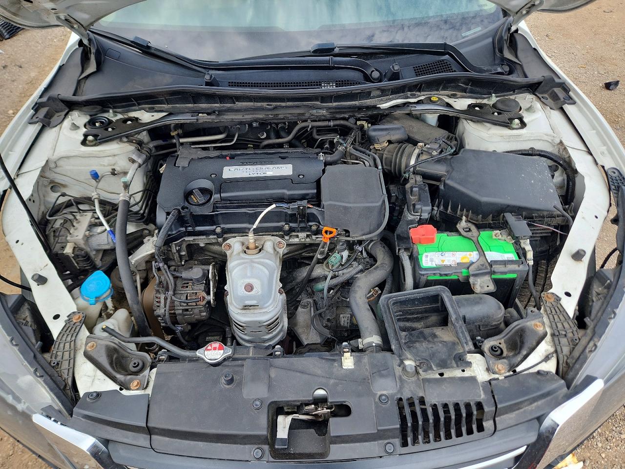 2015 Honda Accord Exl White vin: 1HGCR2F87FA062771