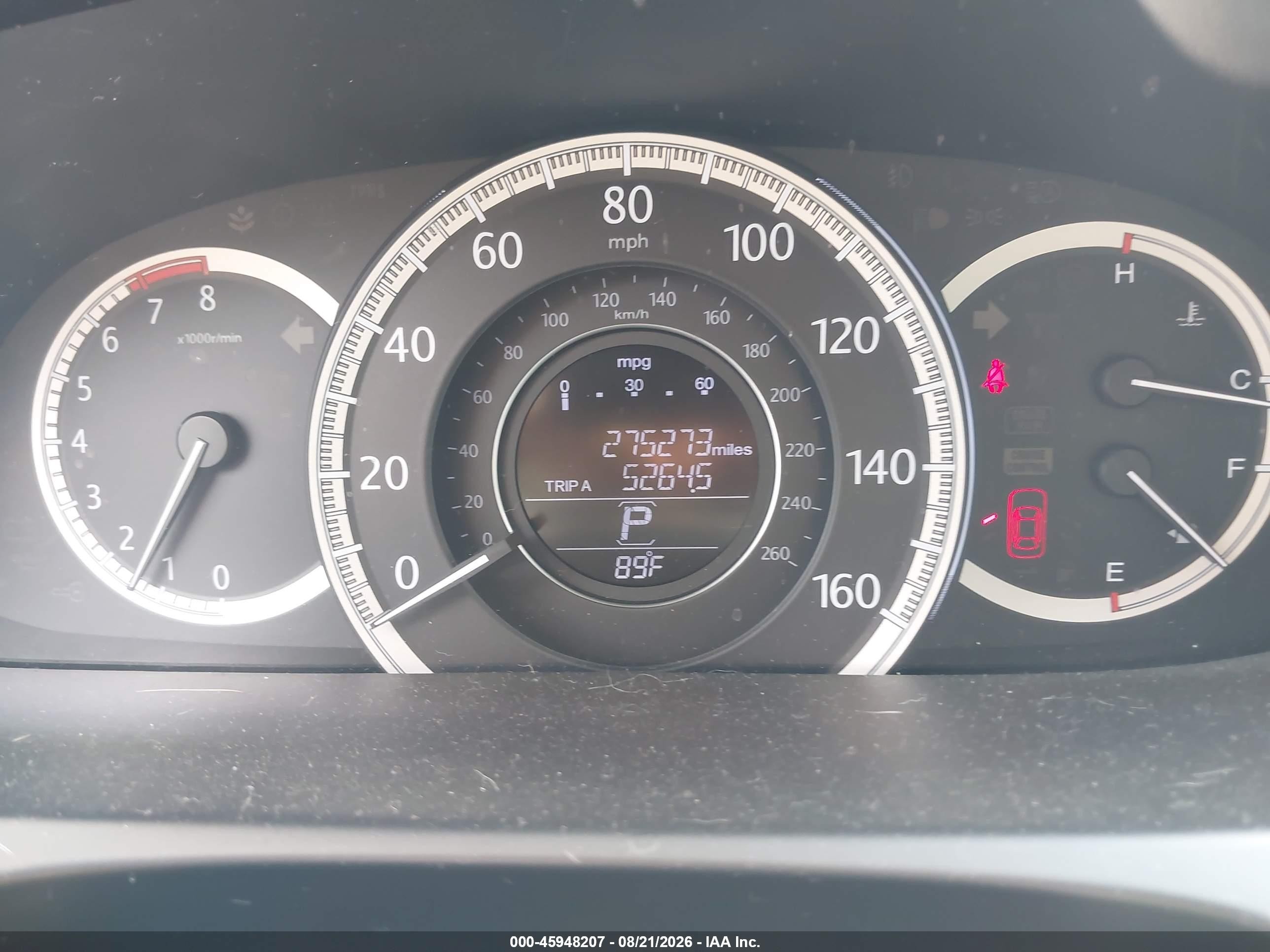 2015 Honda Accord Ex-l White vin: 1HGCR2F87FA096838