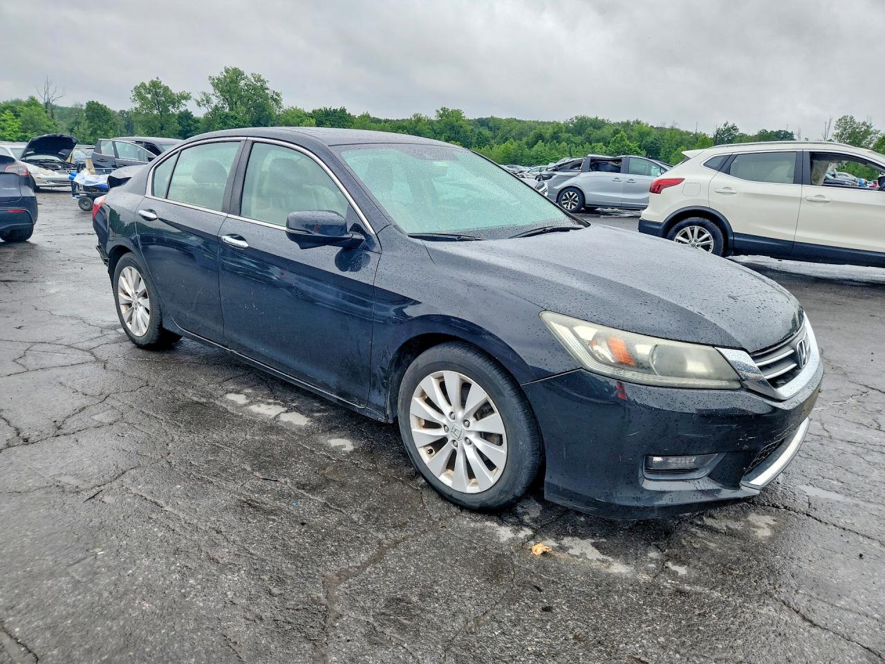 2015 Honda Accord Exl Black vin: 1HGCR2F87FA121849