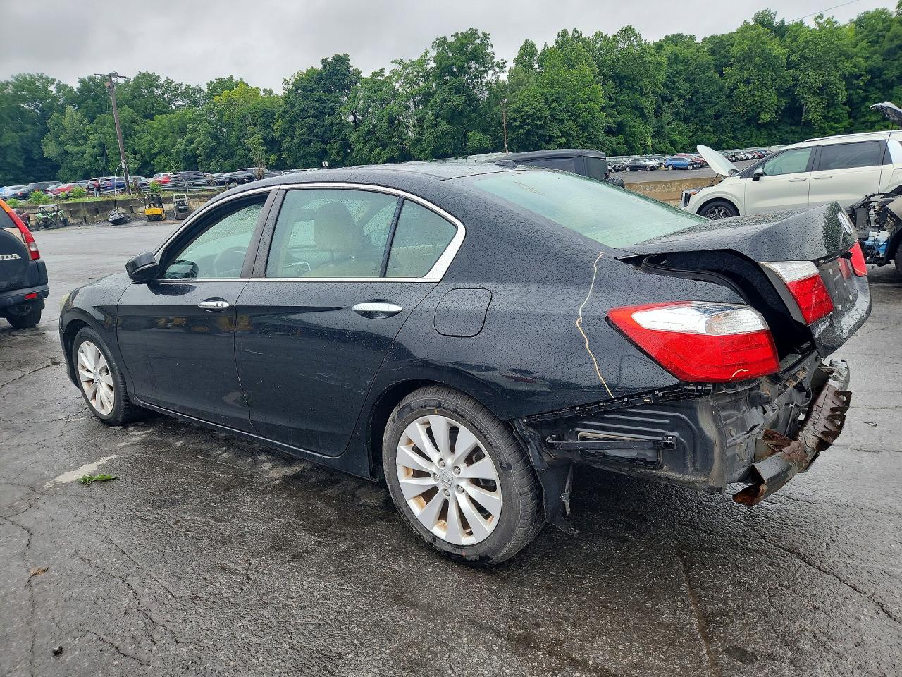 2015 Honda Accord Exl Black vin: 1HGCR2F87FA121849