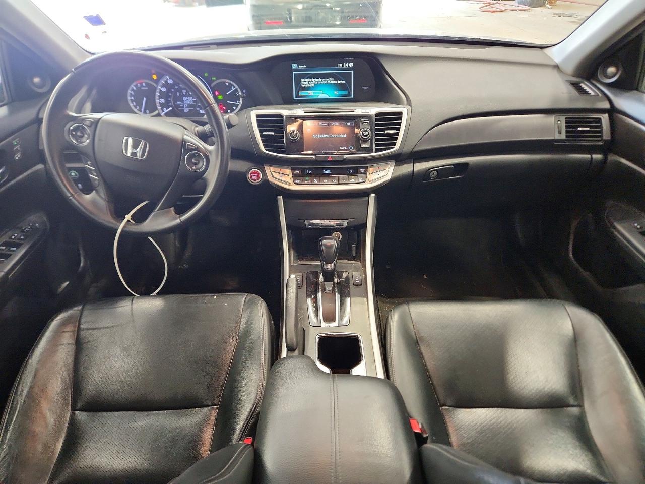 2015 Honda Accord Exl Black vin: 1HGCR2F87FA132950