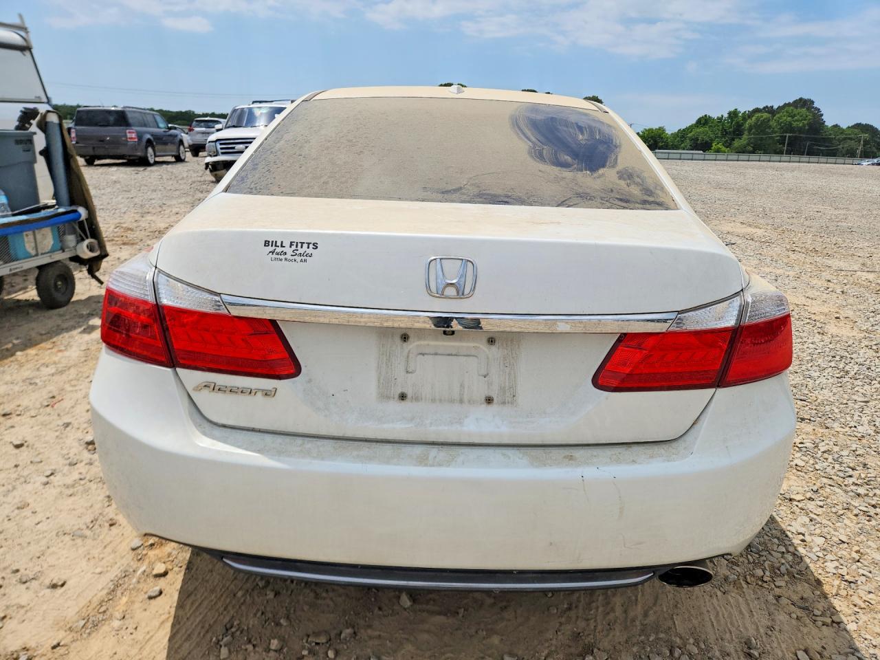 2015 Honda Accord Exl White vin: 1HGCR2F87FA141986