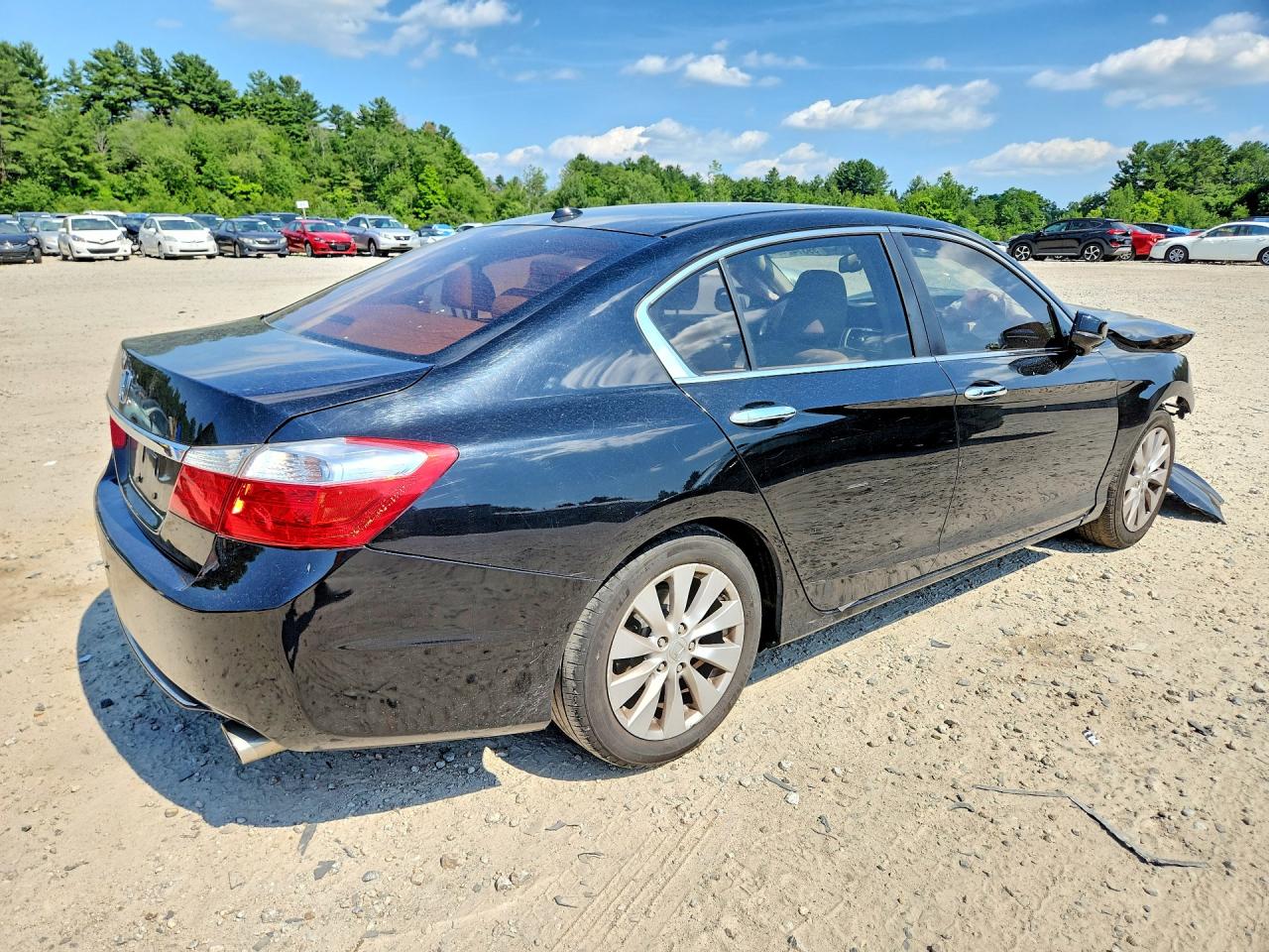 2015 Honda Accord Exl Black vin: 1HGCR2F87FA143091