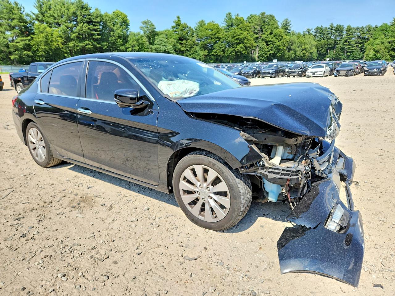 2015 Honda Accord Exl Black vin: 1HGCR2F87FA143091