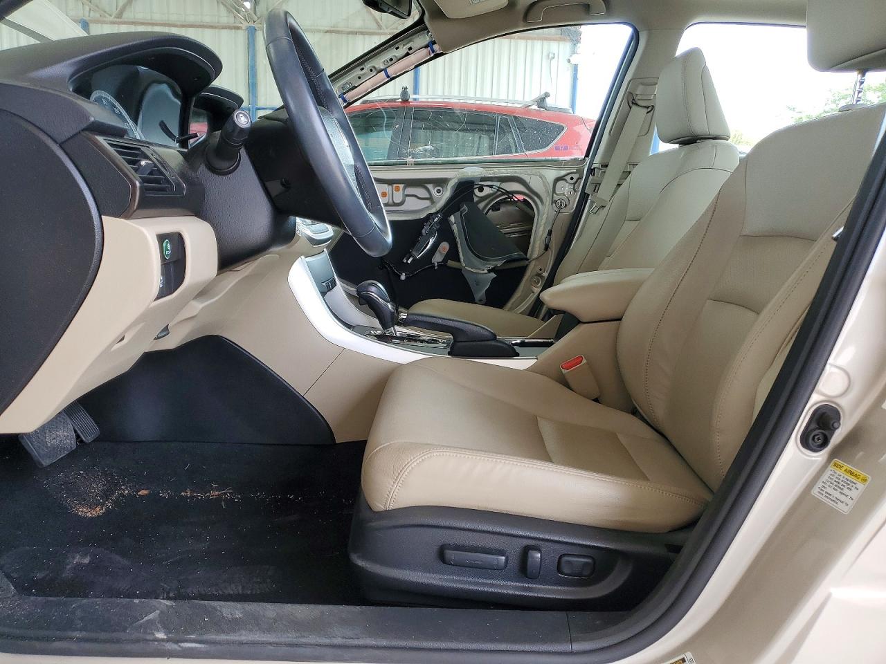 2015 Honda Accord Exl Cream vin: 1HGCR2F87FA143530